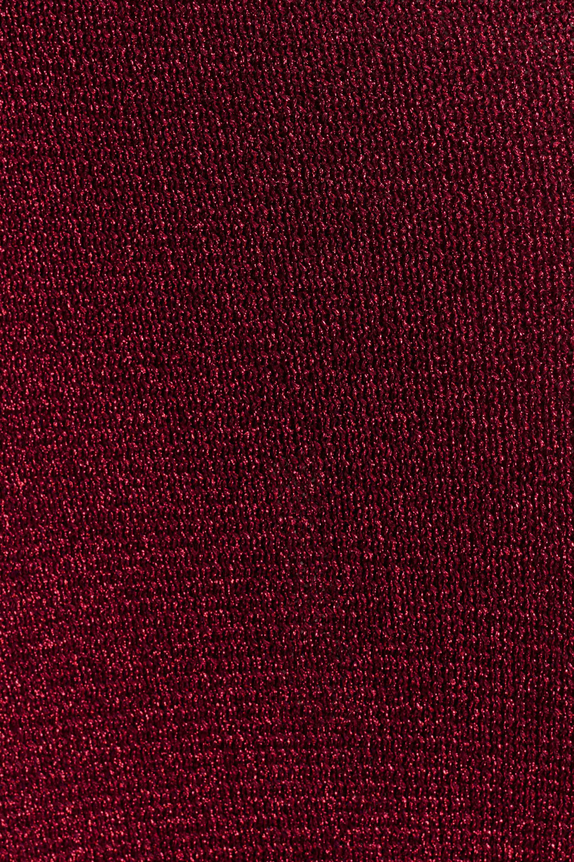 Elma Lurex Knit Halter Maxi Dress - Deep Red #6