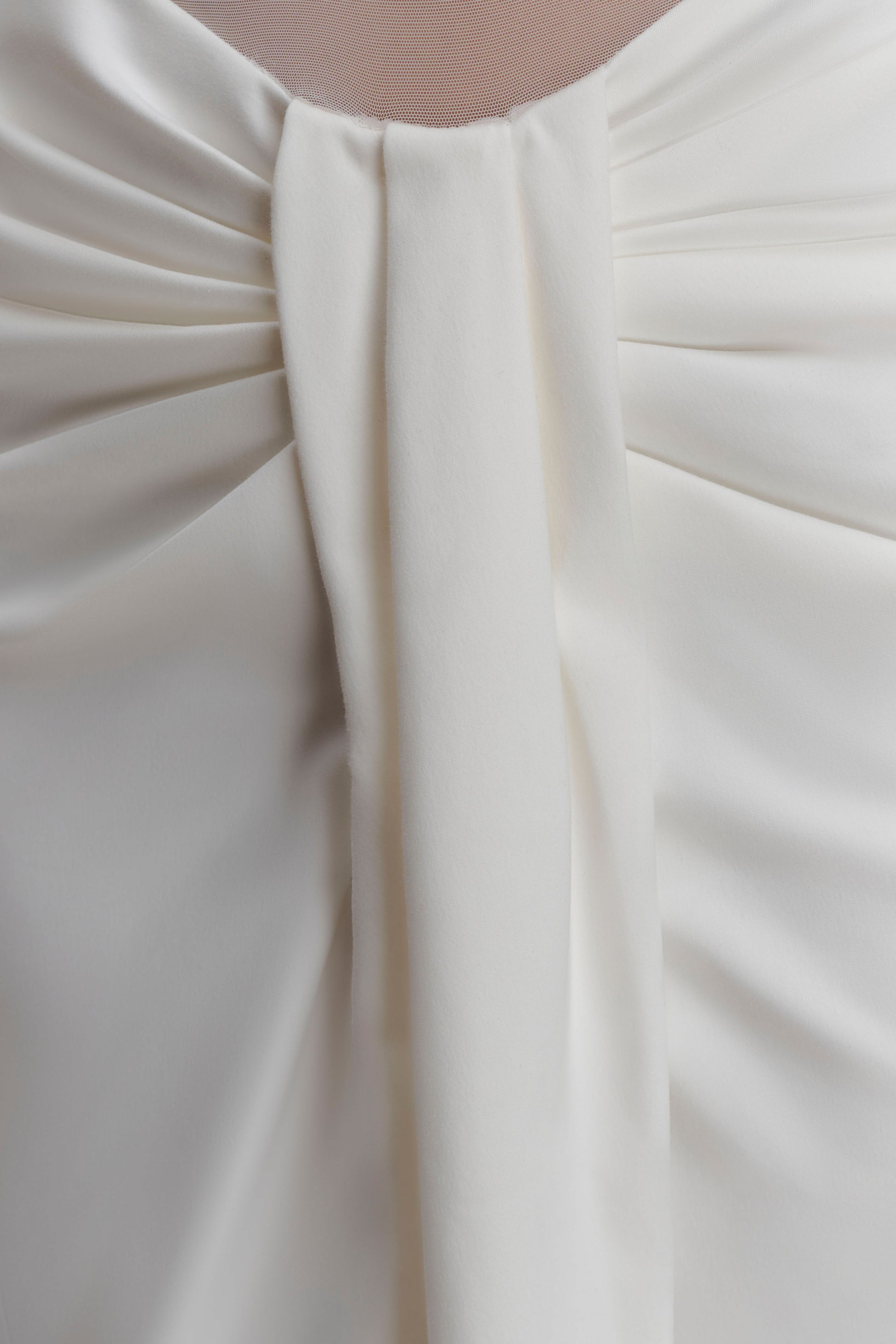 Paulina Cut Out Strapless Maxi Dress - White #5