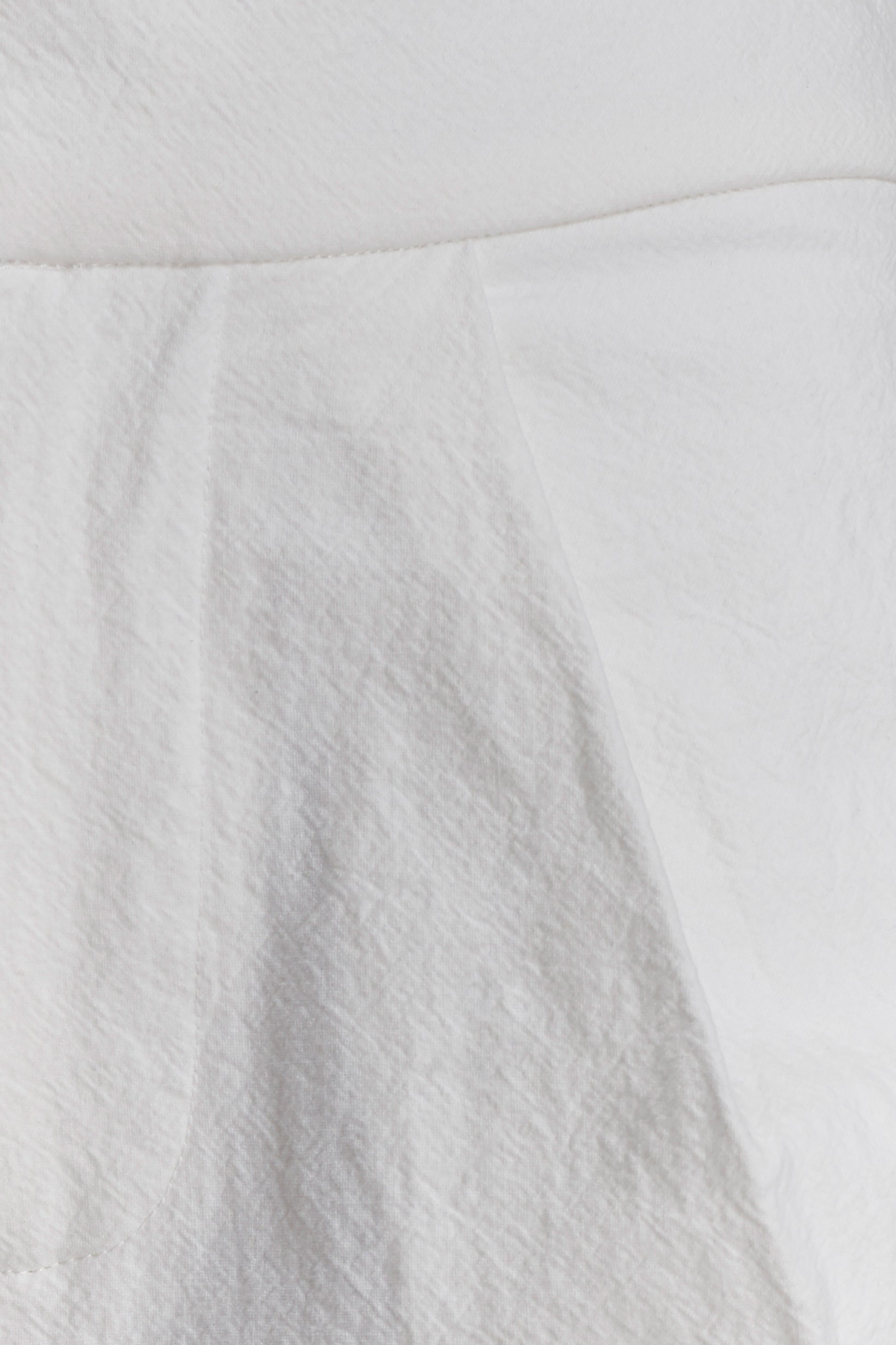 Aldea Cotton Shorts - White #7