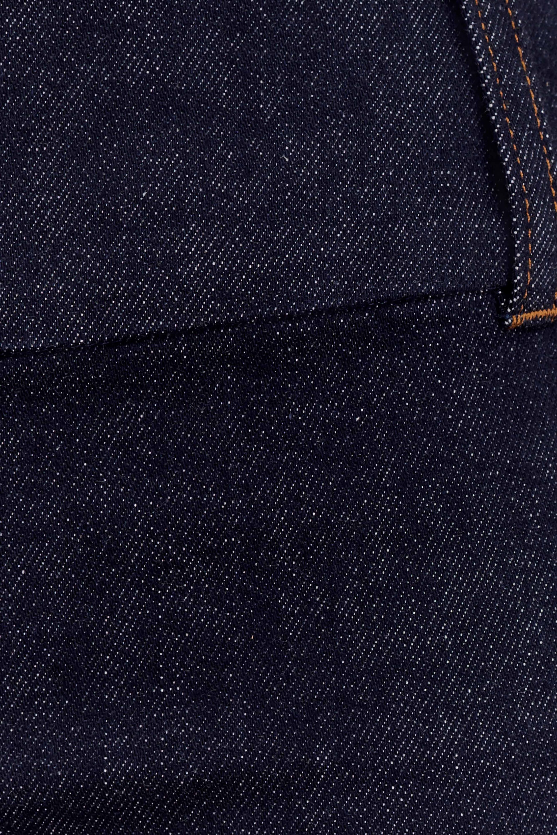 Shelly Flared Denim Jeans - Washed Indigo Blue #6