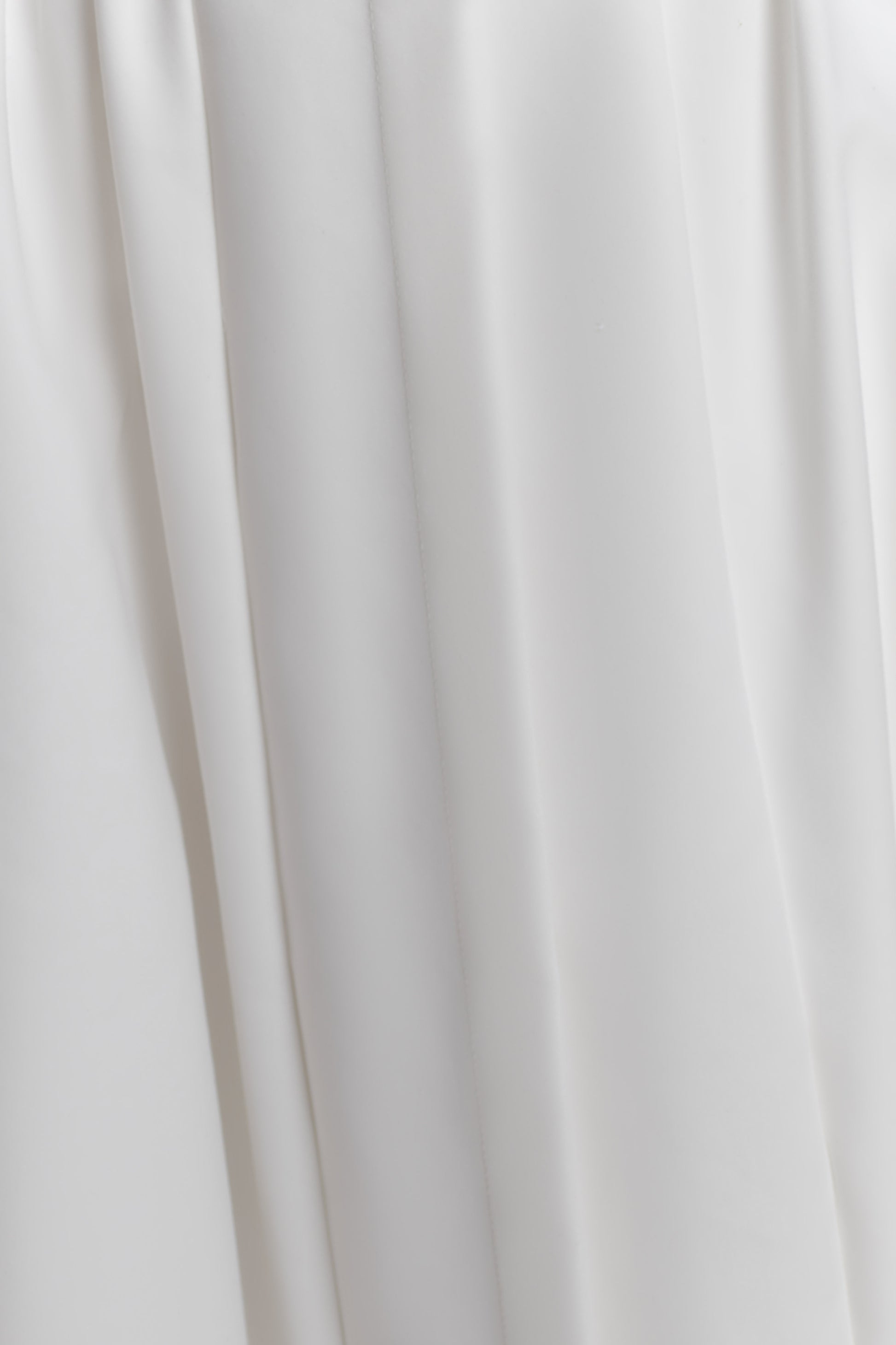 Monika Gathered Waist Cotton Midi Dress - White #7