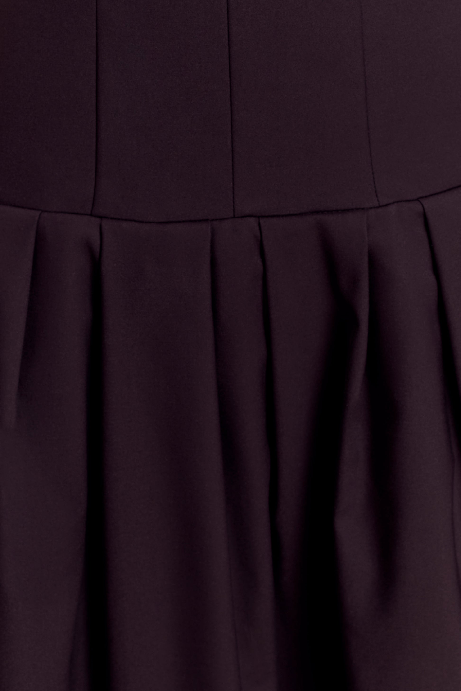 Natascha Drop Waist Cotton Midi Dress - Chocolate #5