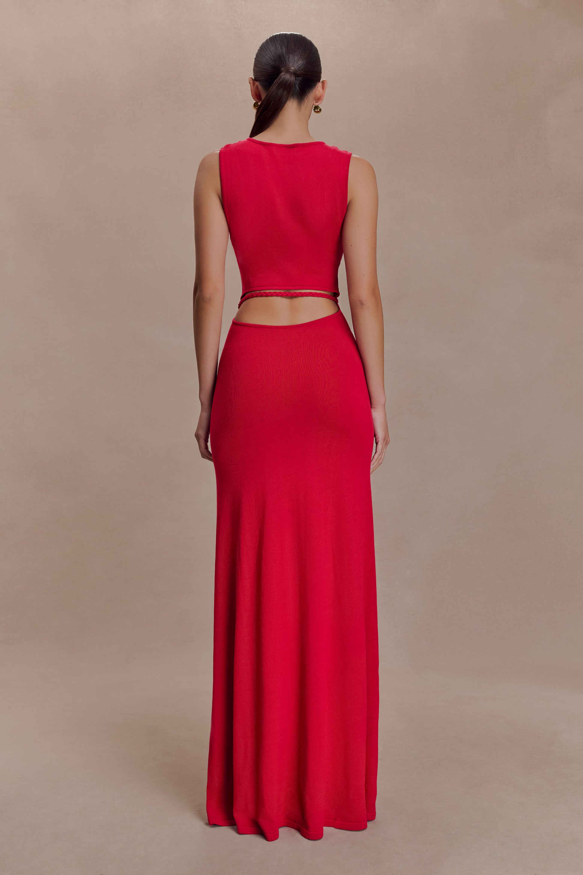 Monay Tulip Maxi Dress - Raspberry #3