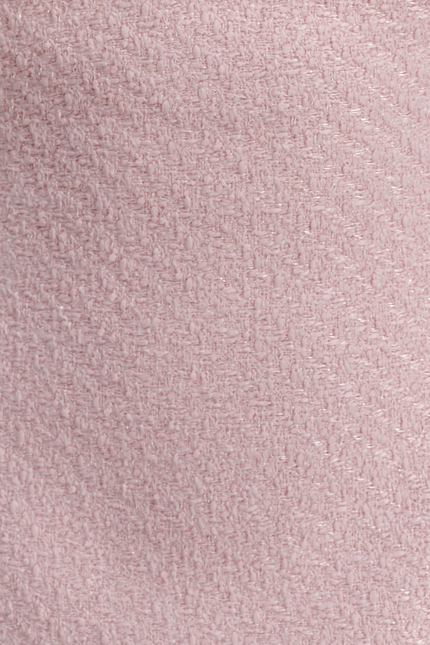 Lea Tweed Sleeveless Mini Dress - Baby Pink