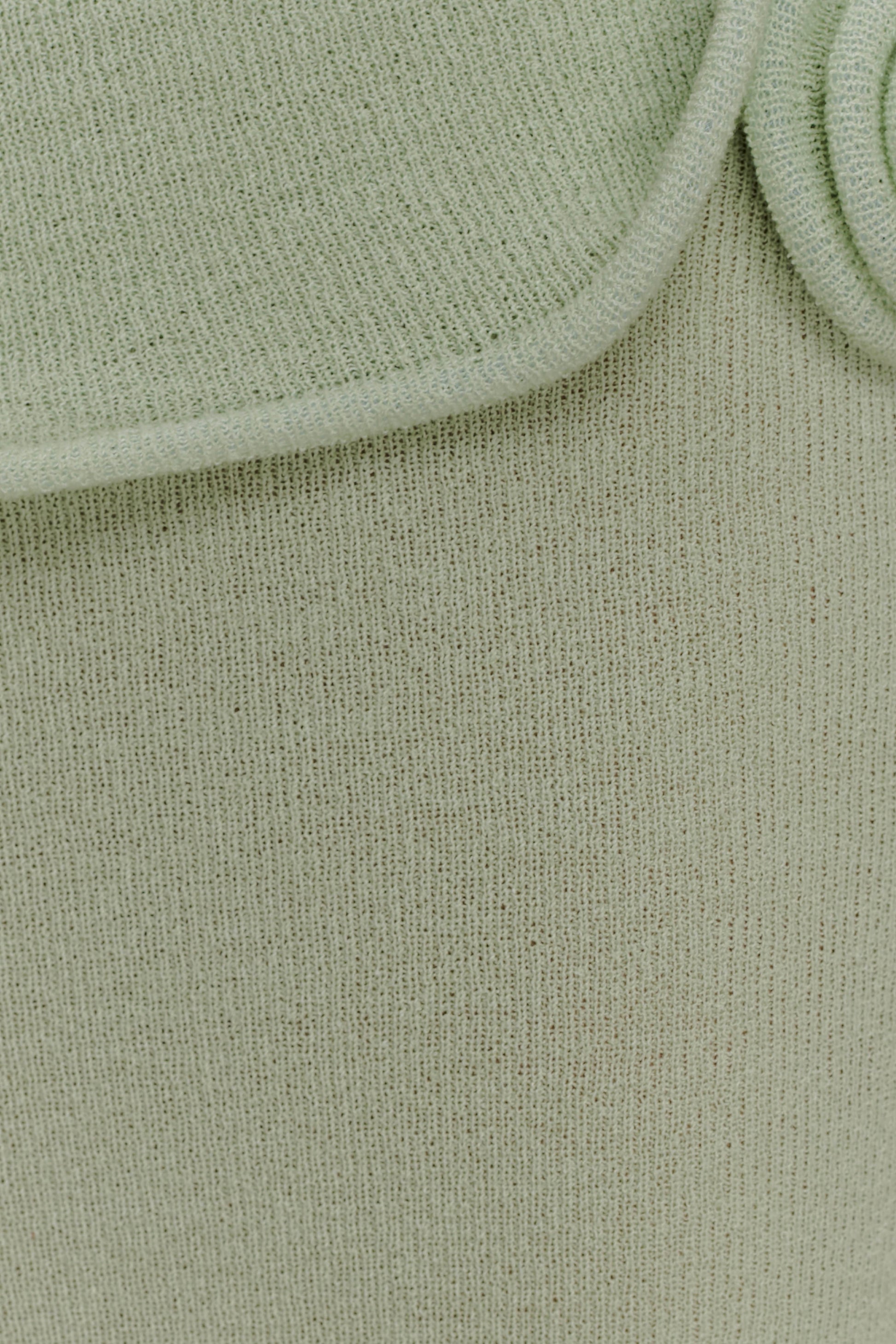 Samira Knit Wired Maxi Skirt - Pastel Green #6