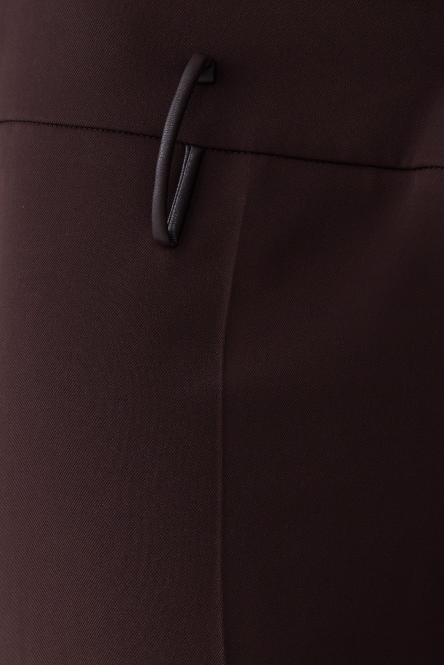 Brooke Straight Leg Suiting Pant - Burgundy