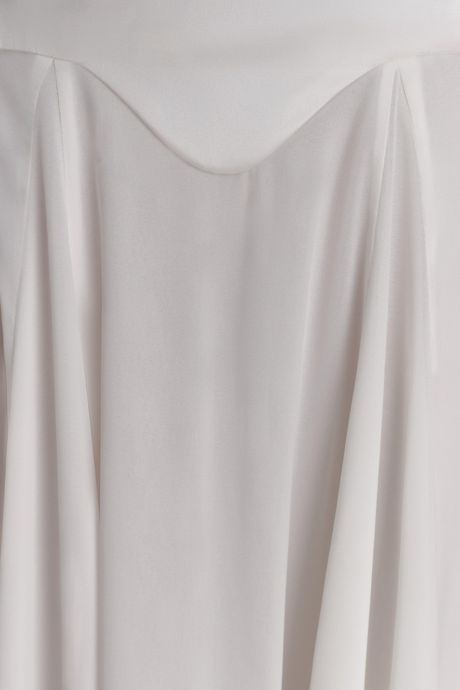 Susan Chiffon Halter Maxi Dress - Ivory #7