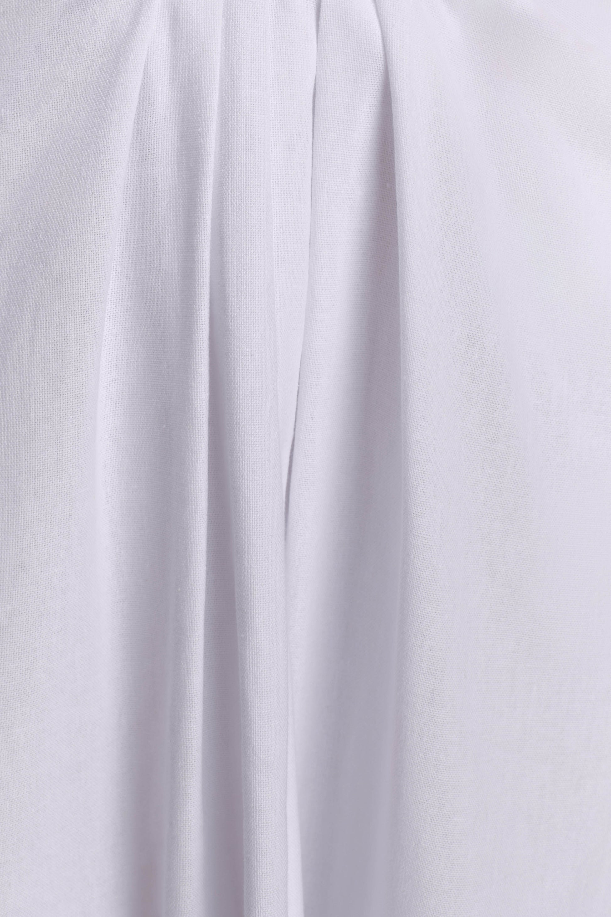 River Gathered Maxi Skirt - White #6