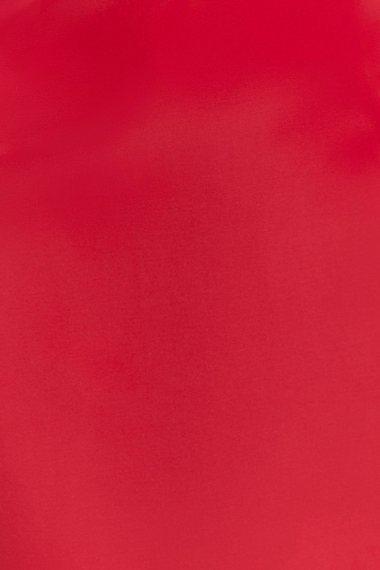 Ophelia Peplum Satin Maxi Dress - Red