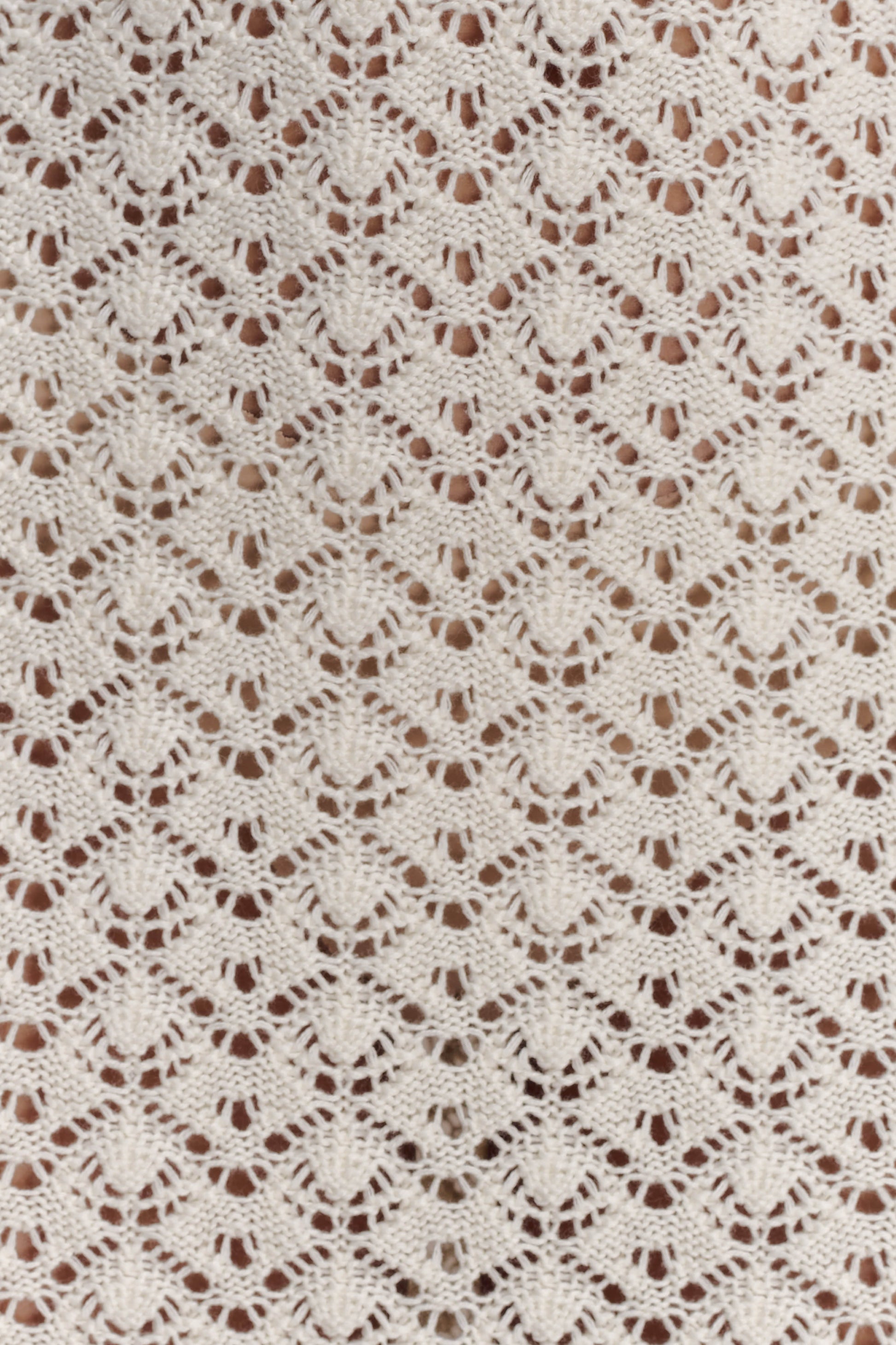 Deeliah Halterneck Crochet Maxi Dress -  Ivory #6