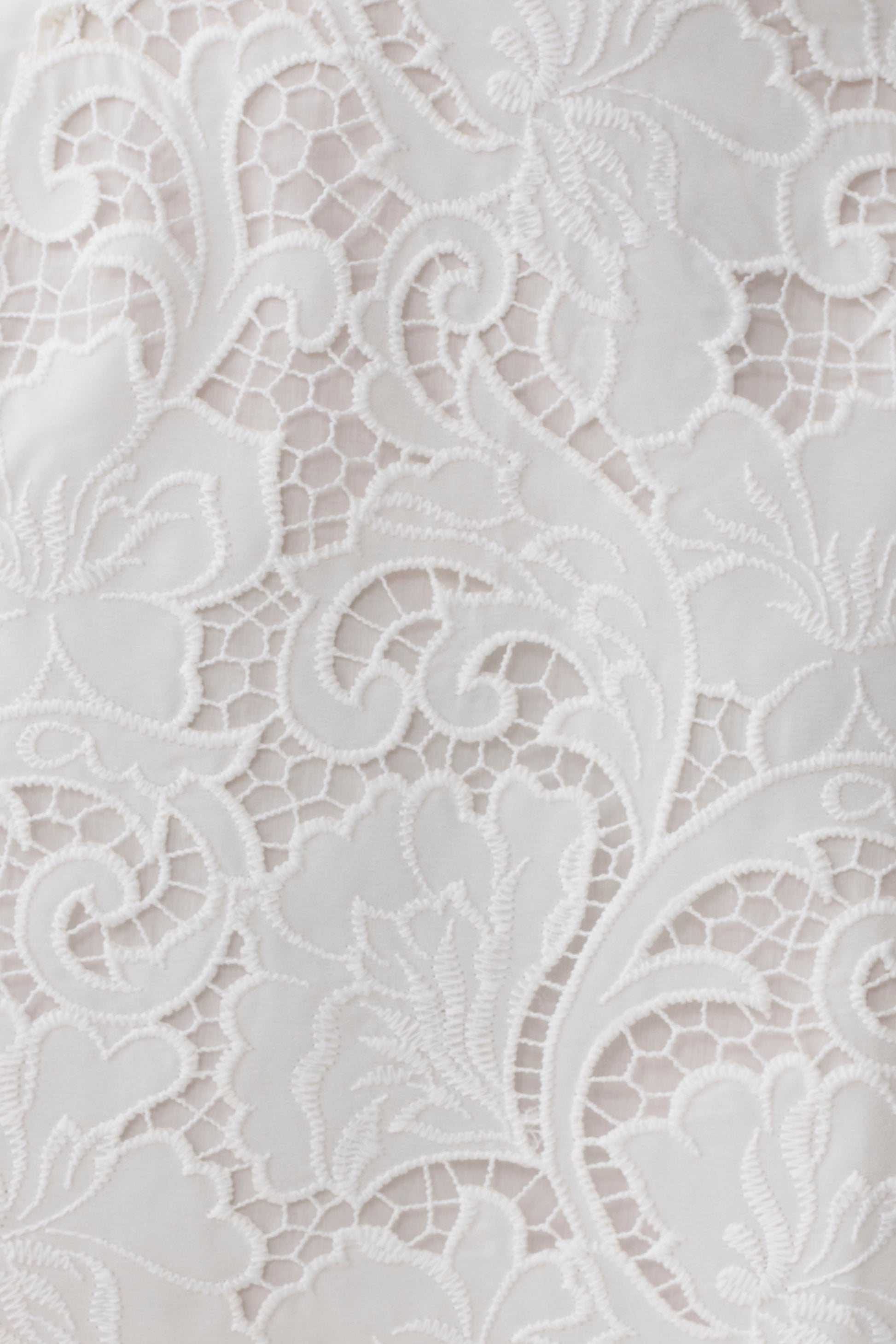 Tessa Broderie Tie Front Sleeveless Top - White #7