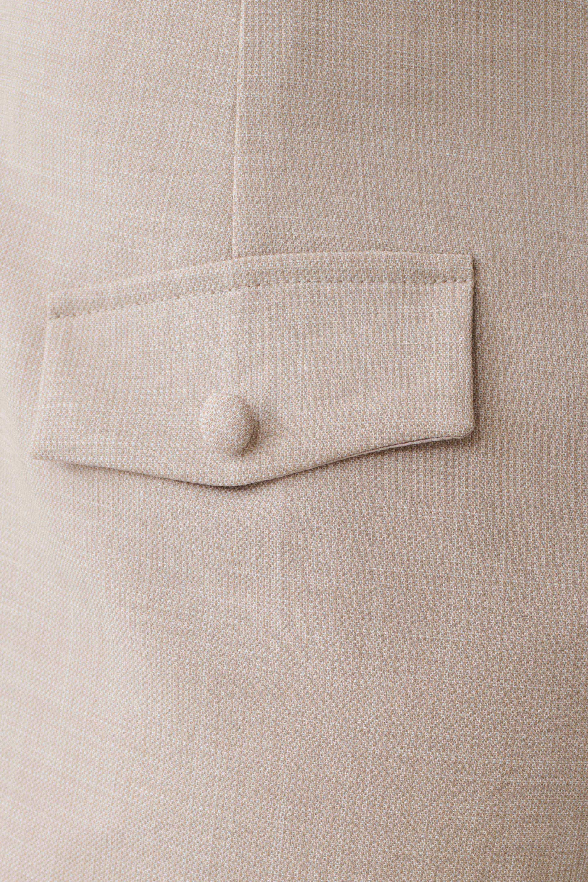 Solenne Suiting Shorts - Natural Marle #7