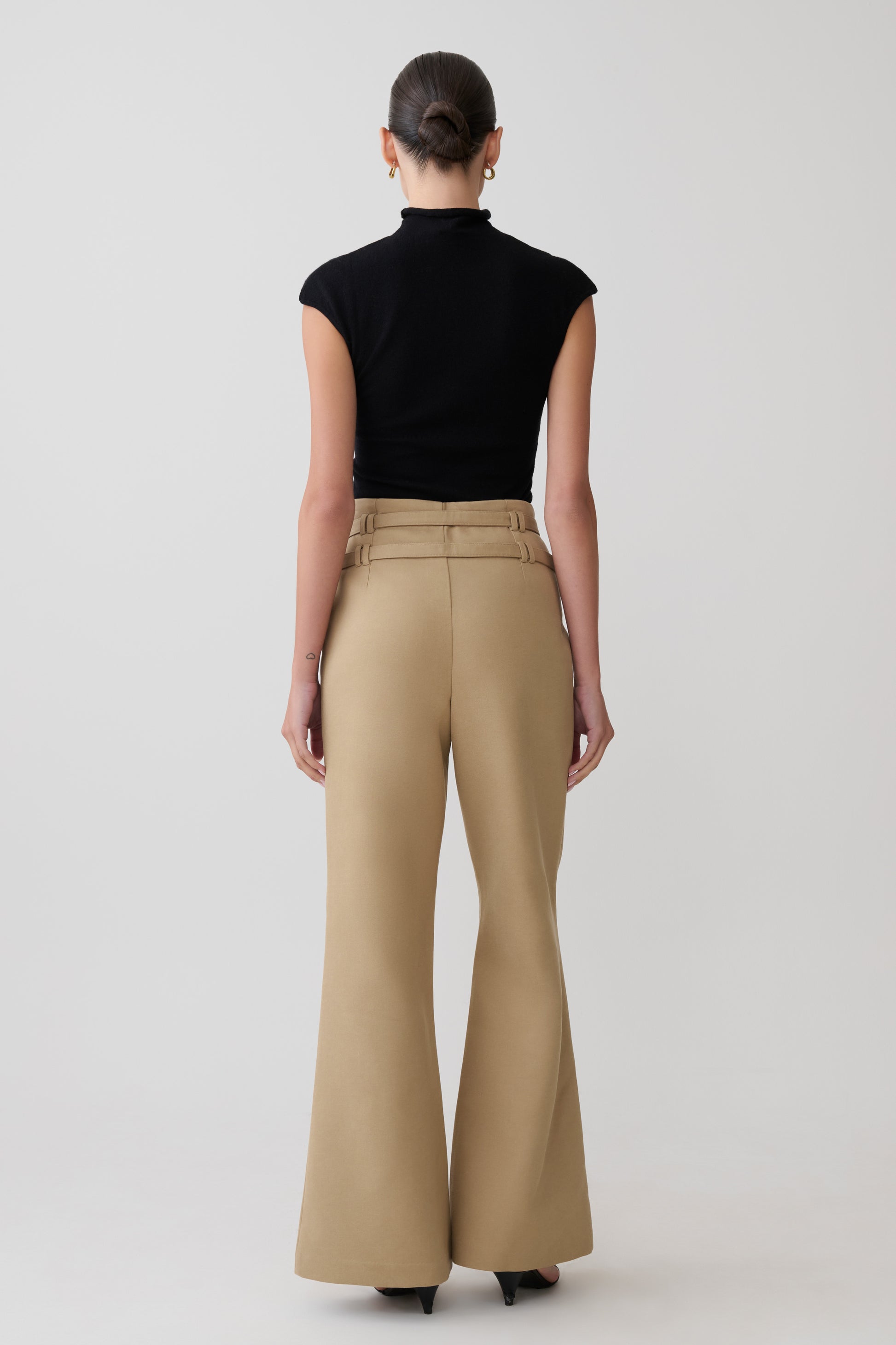 Sonny Short Sleeve Knit Top - Black #5