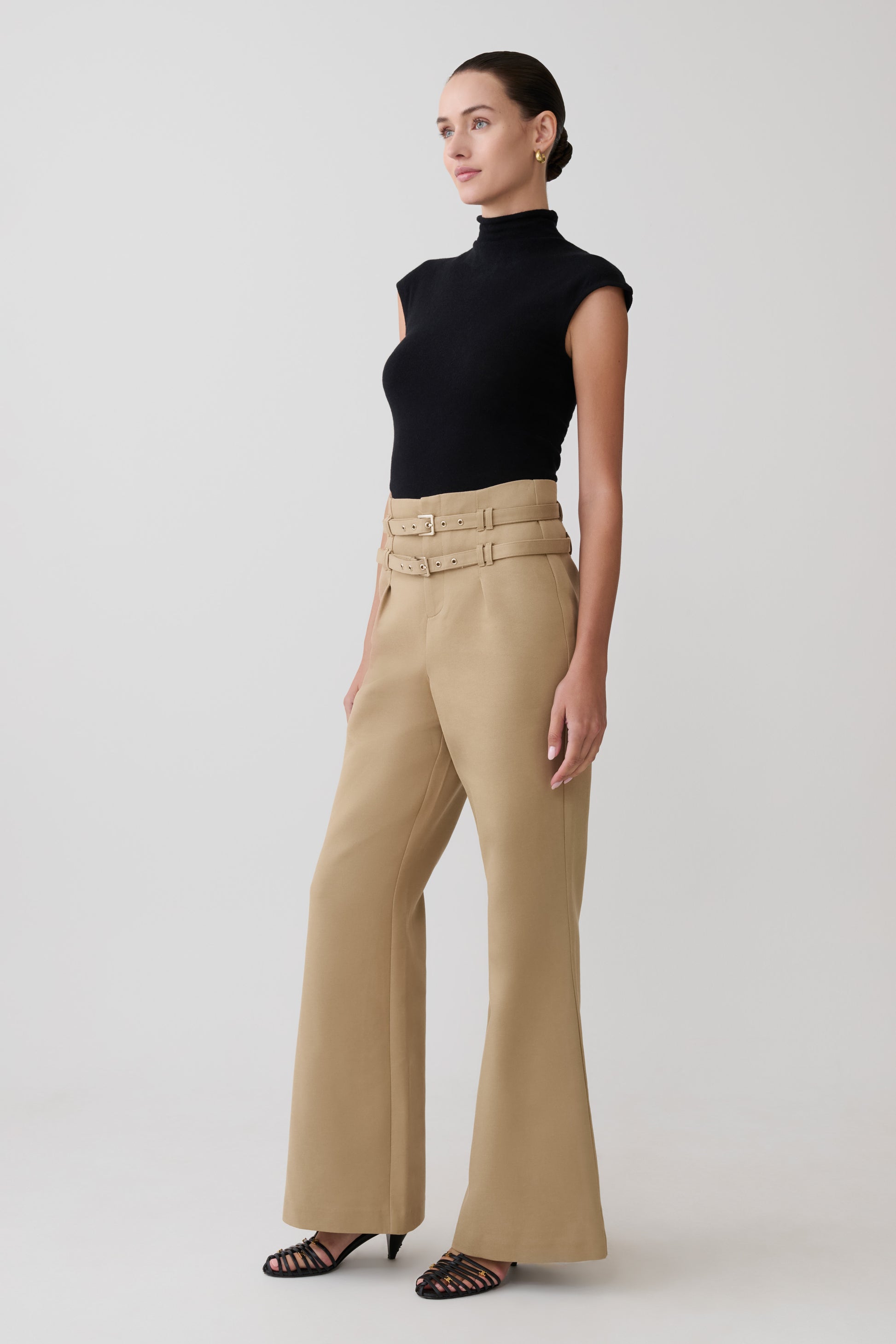 Sonny Short Sleeve Knit Top - Black #4
