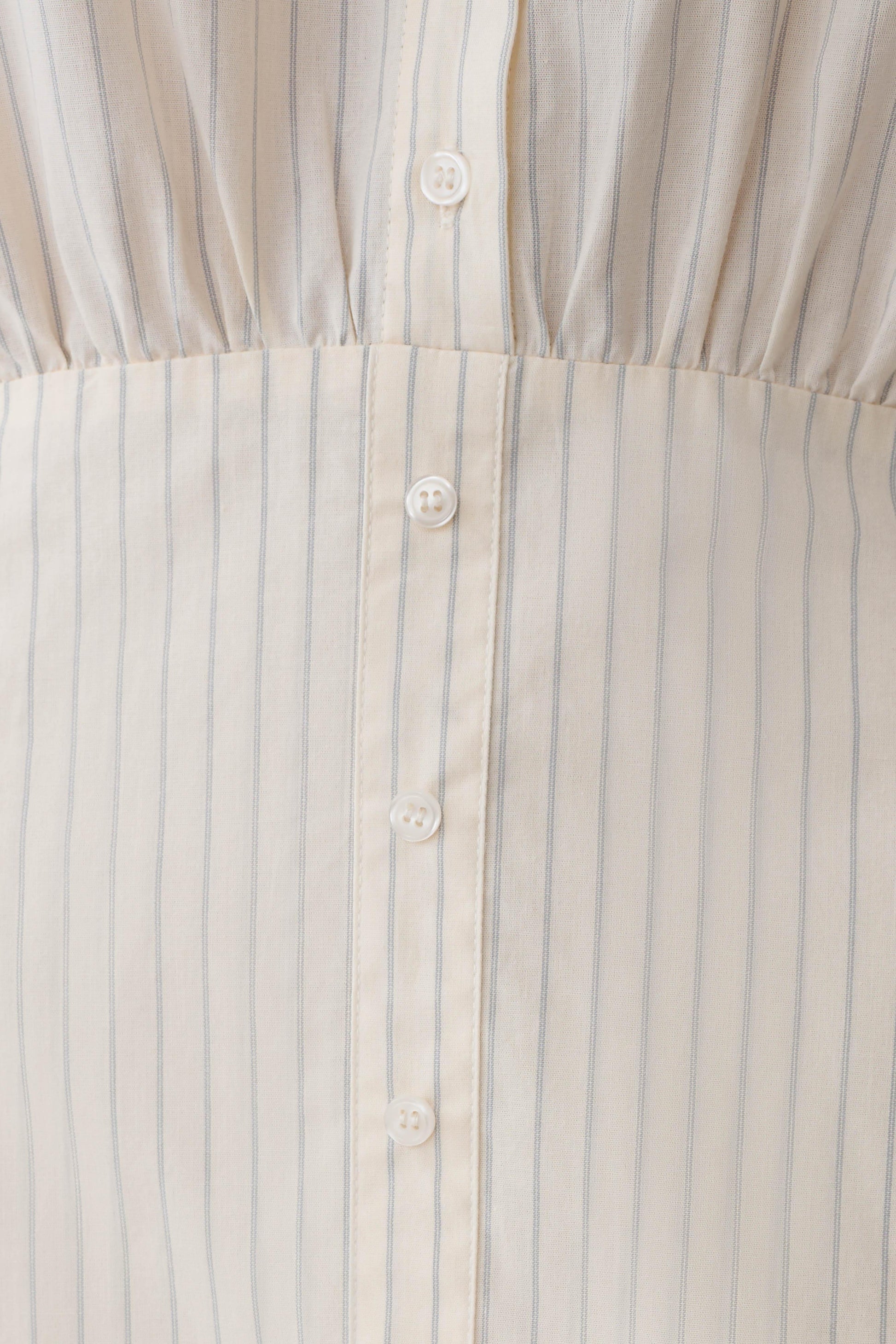 Ivy Oversize Shirt Mini Dress - Stripe #9