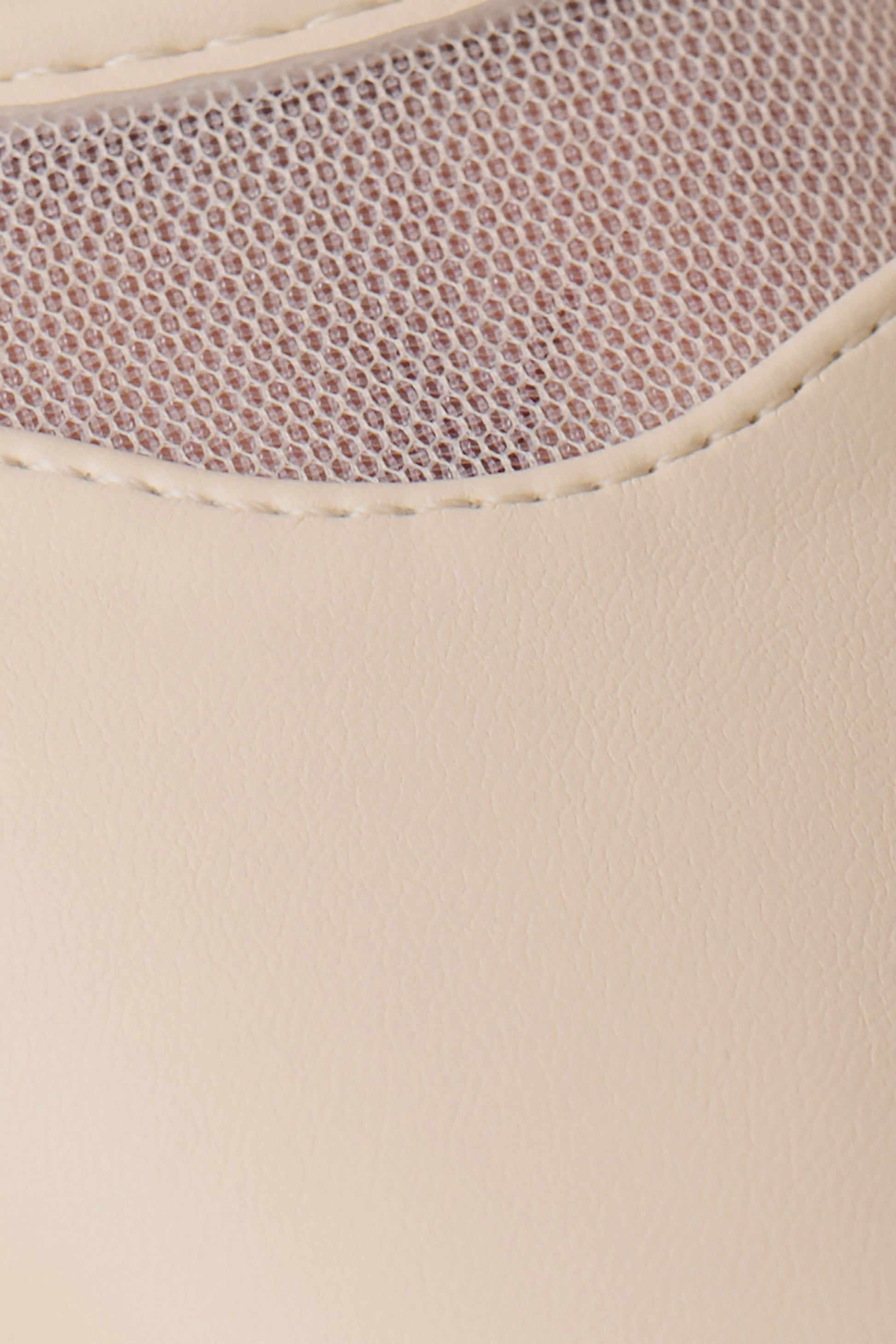 Micah Mesh Pointed Heel - Ivory #5