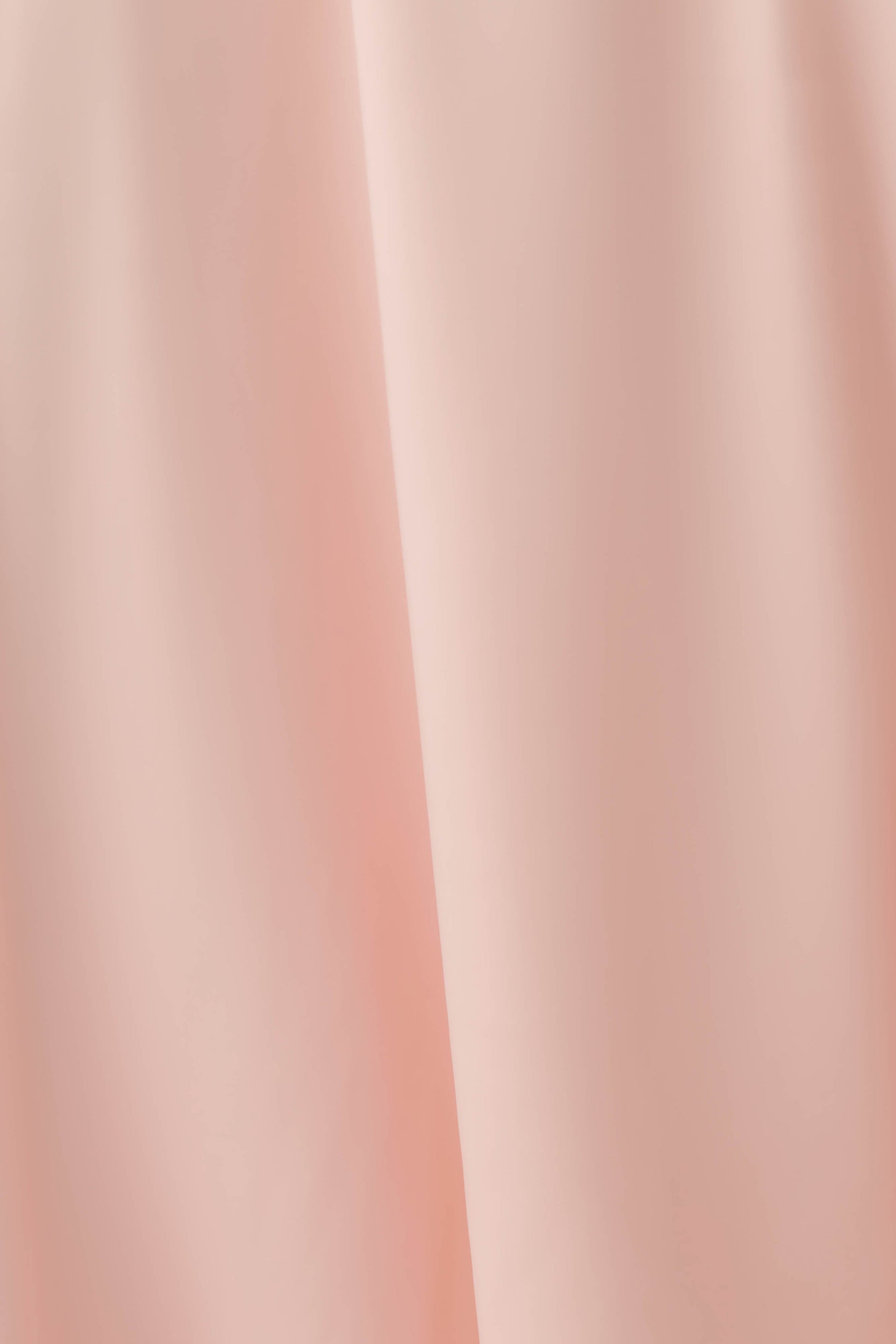 Cyra Plunge Satin Midi Dress - Peach #6