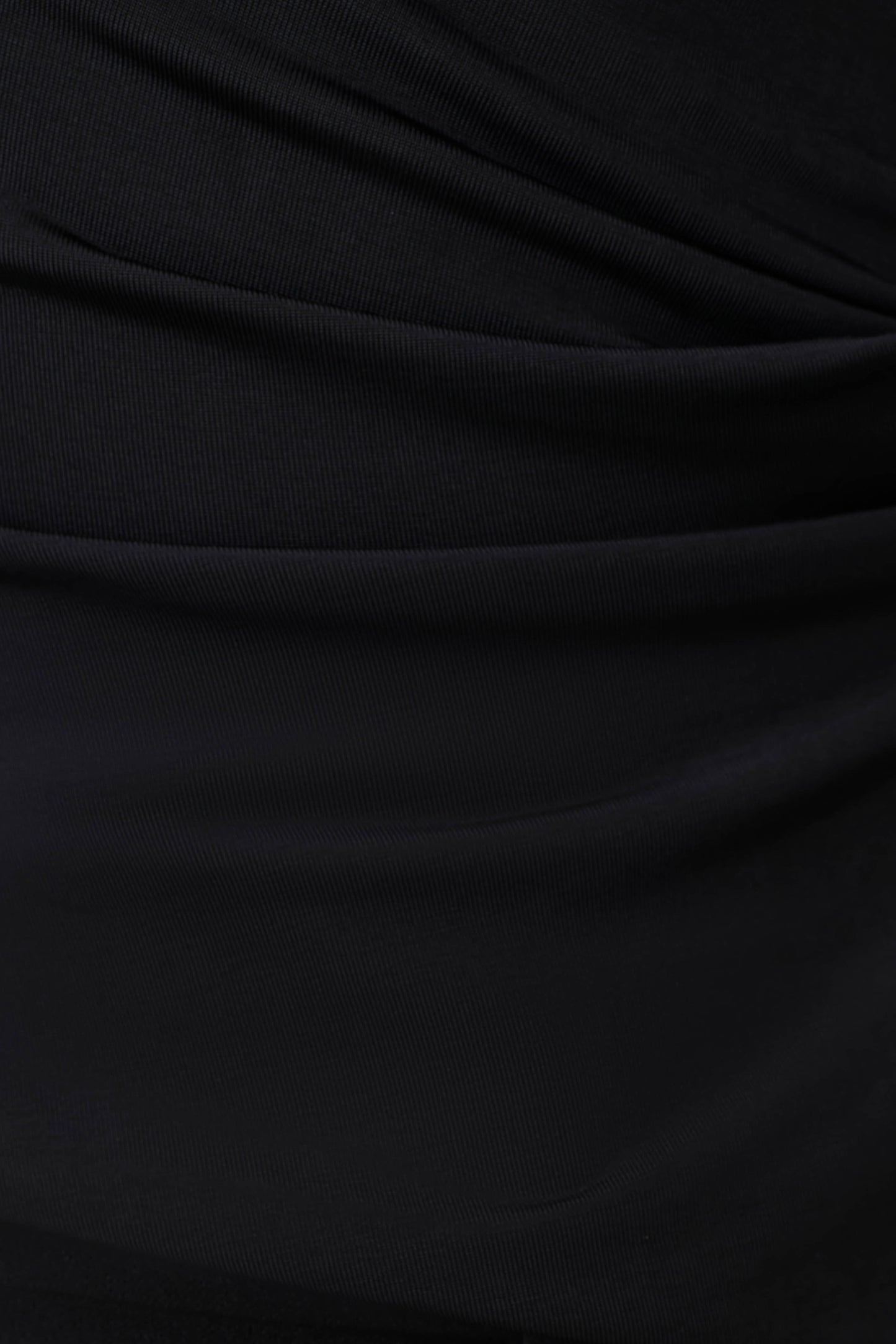 Millie Twist Sleeveless Top - Black