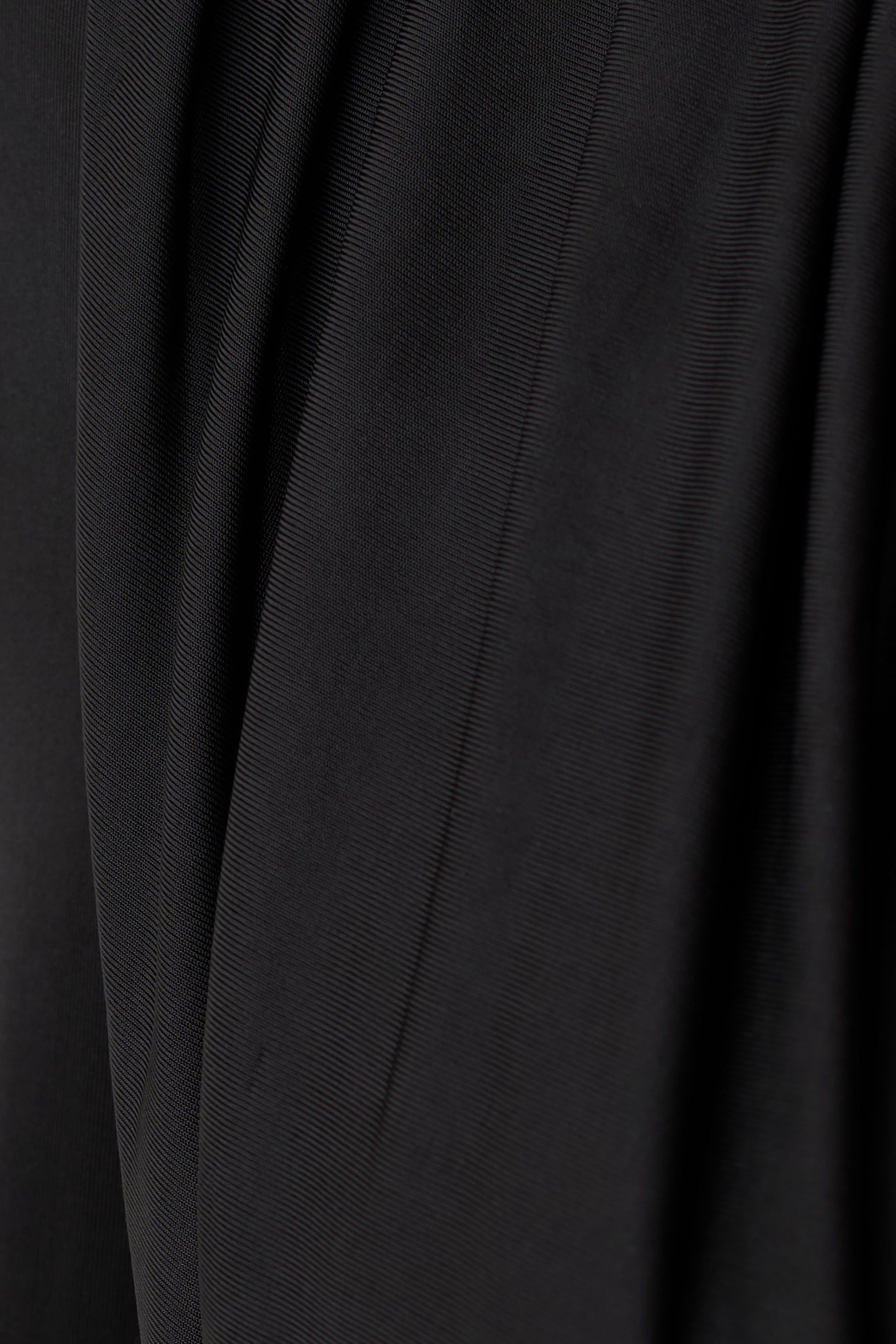Ren Cowl Long Sleeve Slinky Bodysuit - Black #6