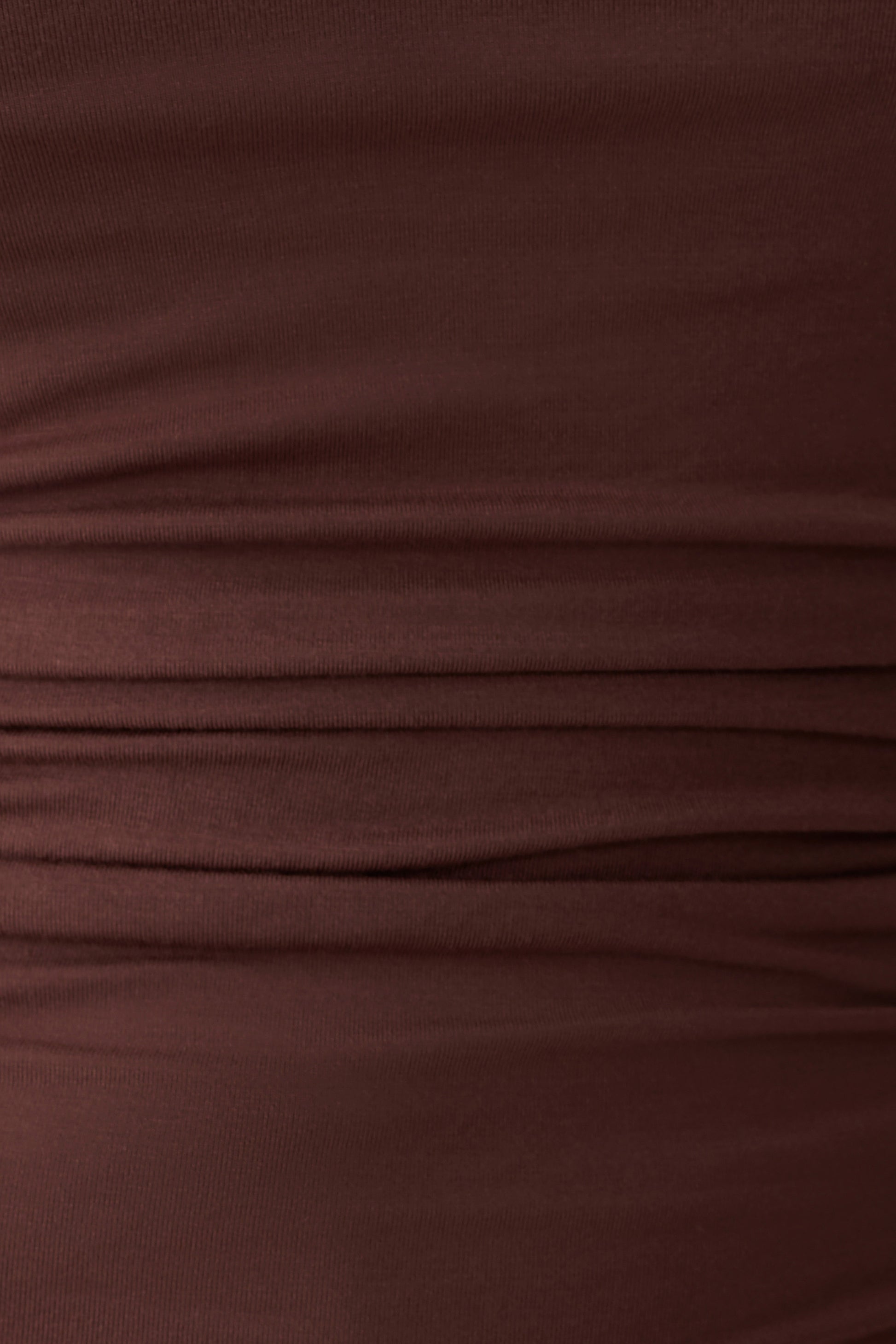 Sari Long Sleeve Modal Top - Chocolate #8