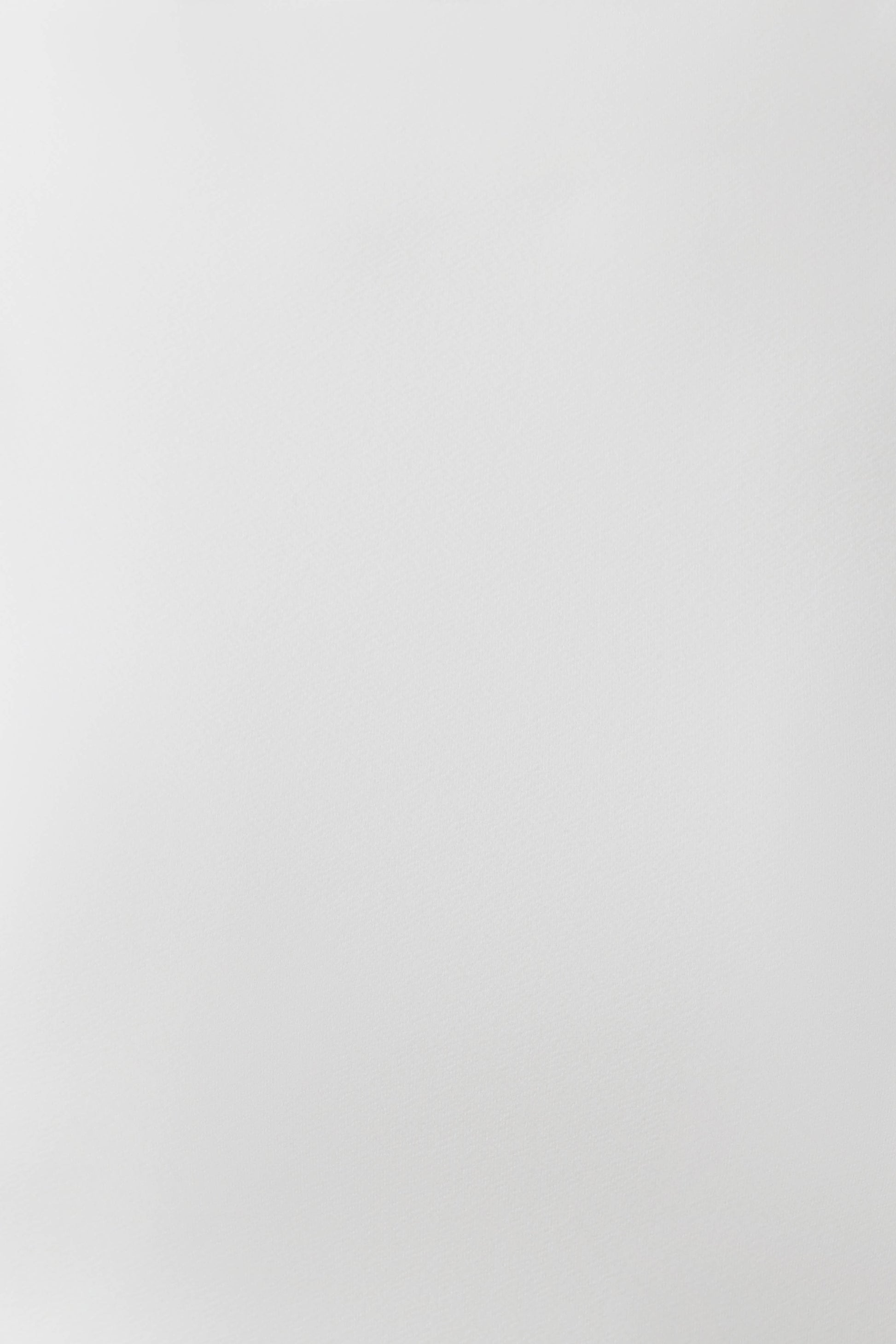 Kyra Open Back Scuba Crepe Top - White #8