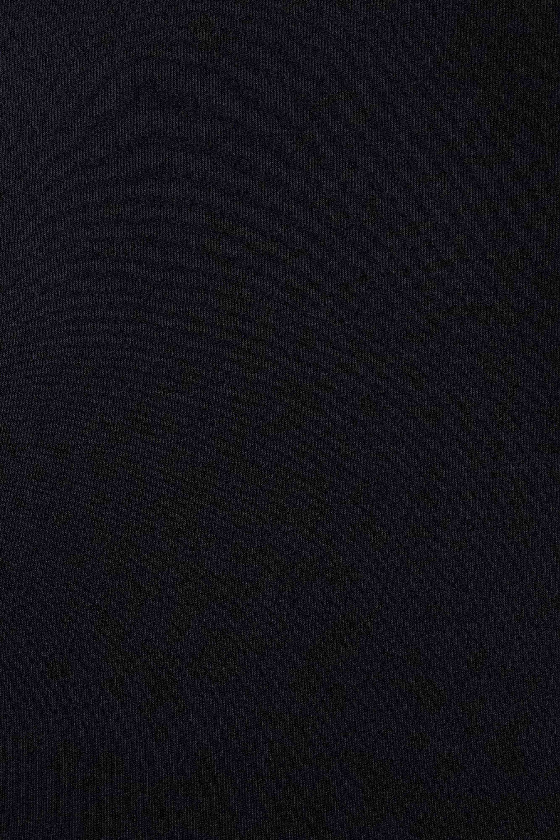 Talise Modal Flounce Short Sleeve Top - Black #7