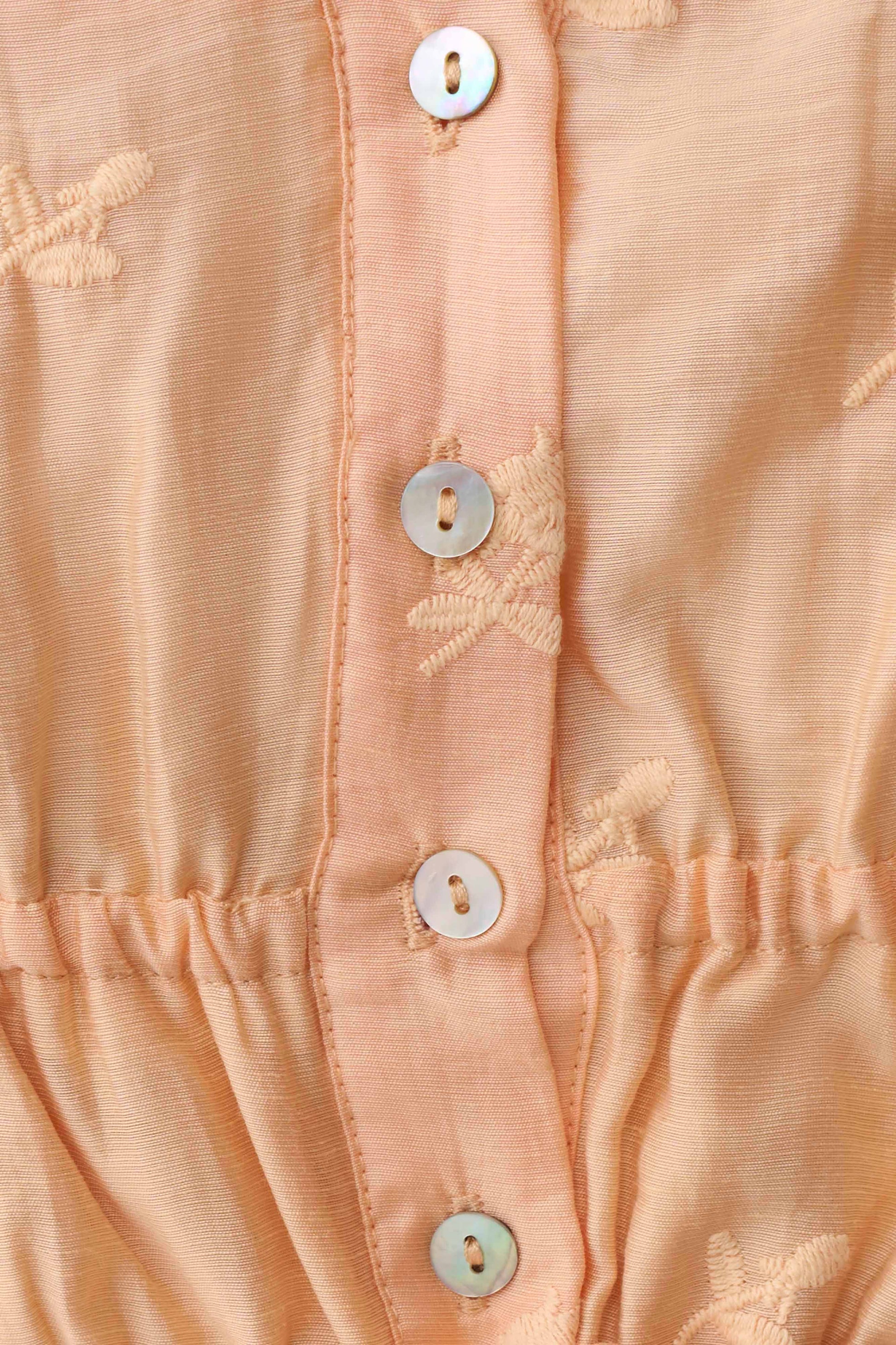 Vivian Embroidered Sleeveless Top - Orange #7