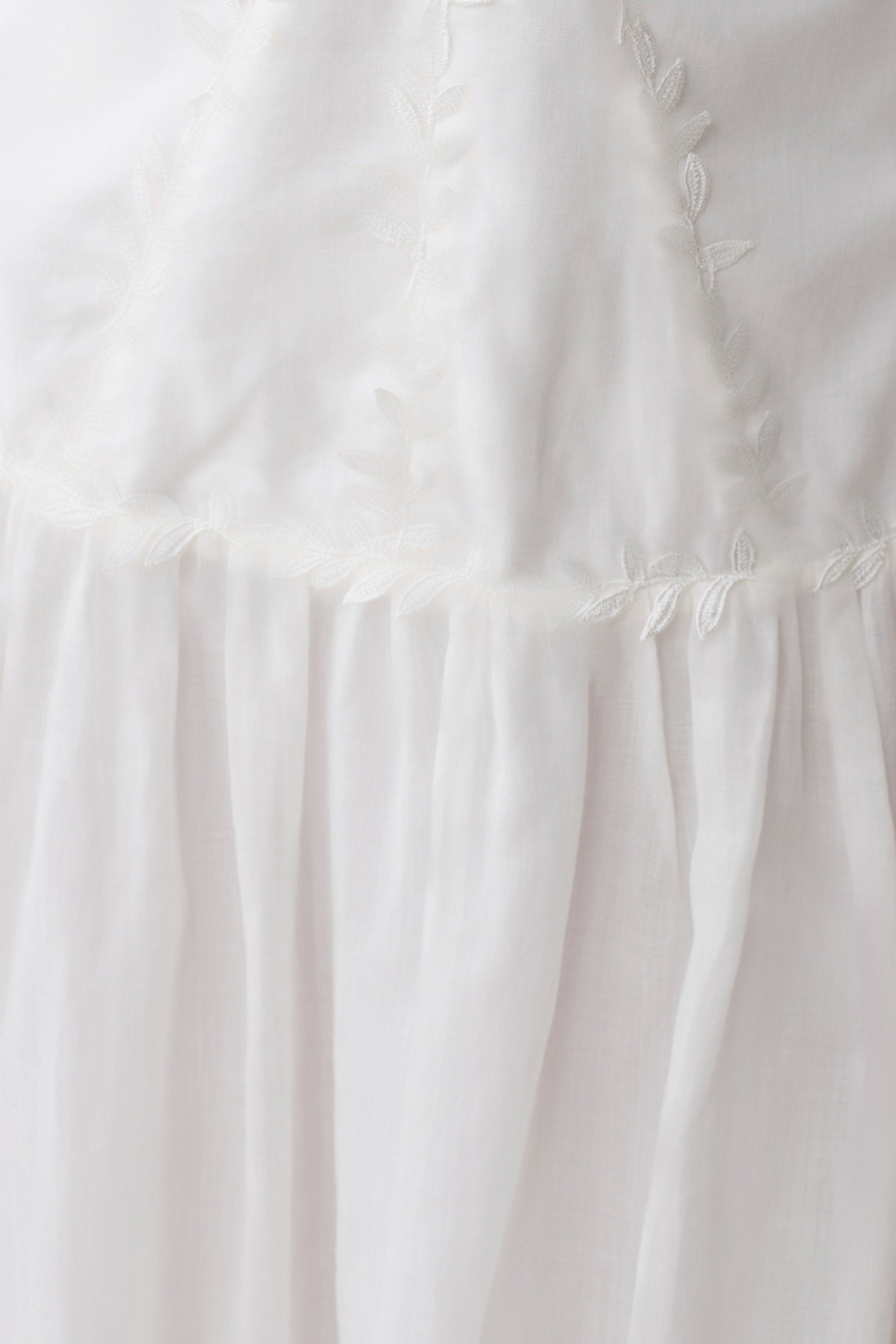 Fiona Linen Halter Maxi Dress - White #6
