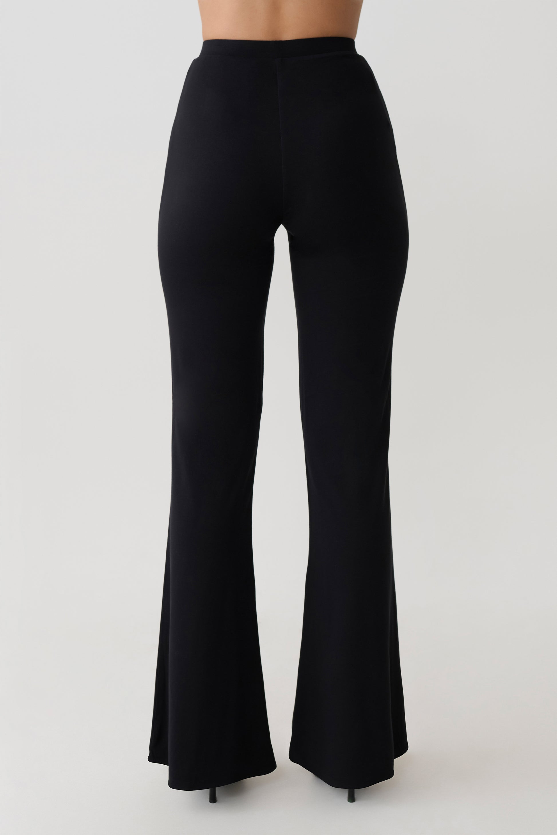 Jemma Flare Leg Pants - Black #2