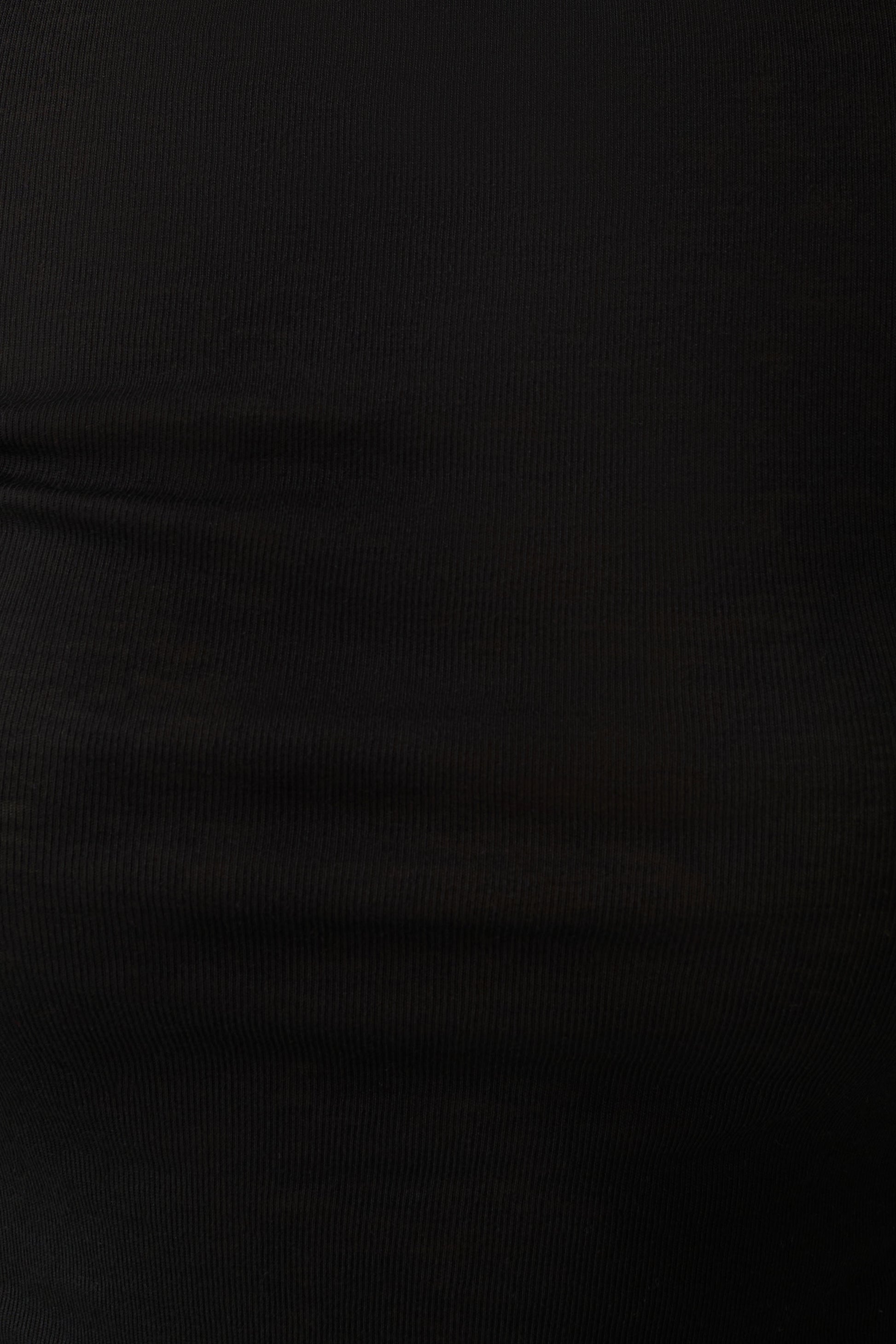 Coraline Long Sleeve Sheer Top - Black #6