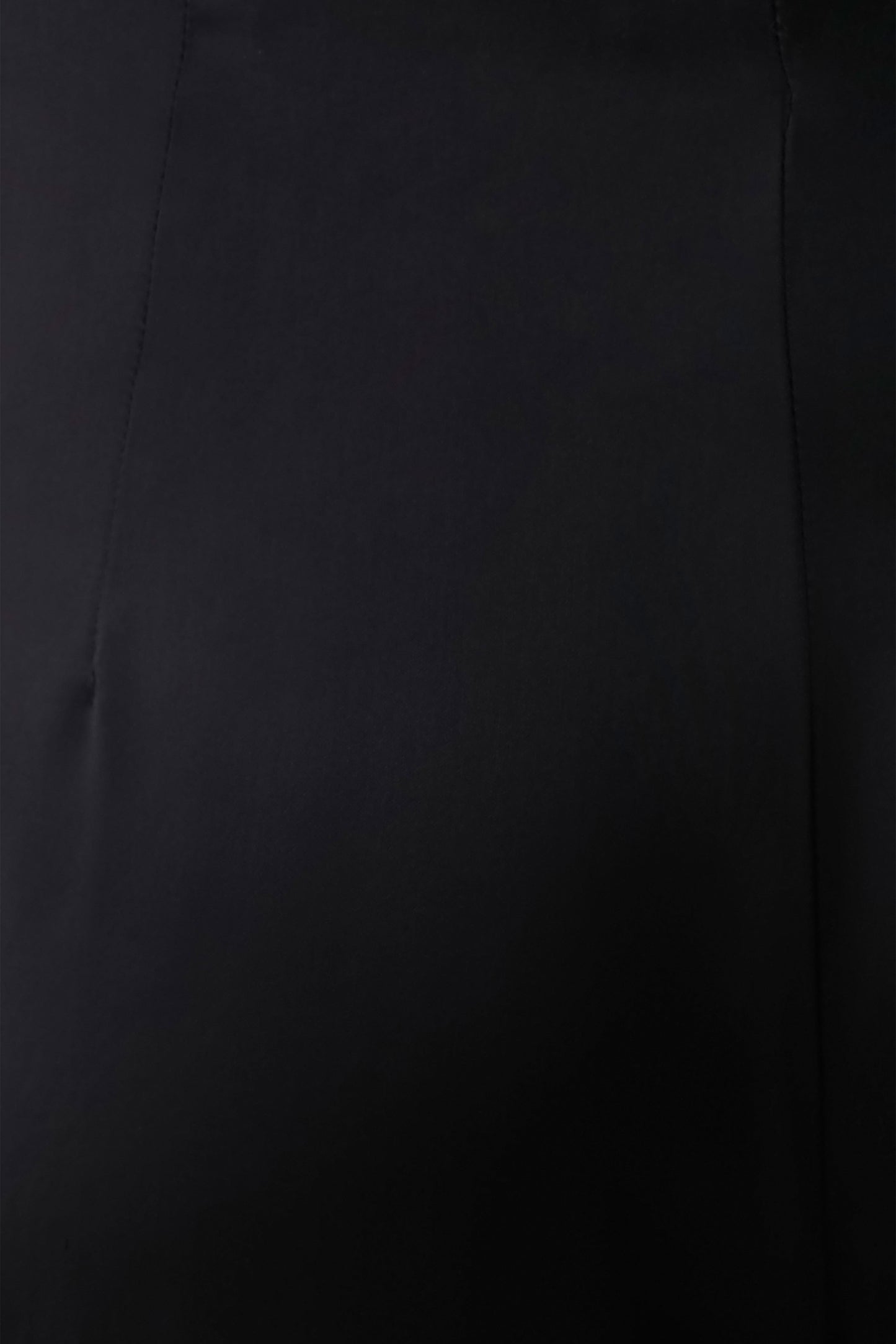 Sydney Straight Leg Satin Pants - Black
