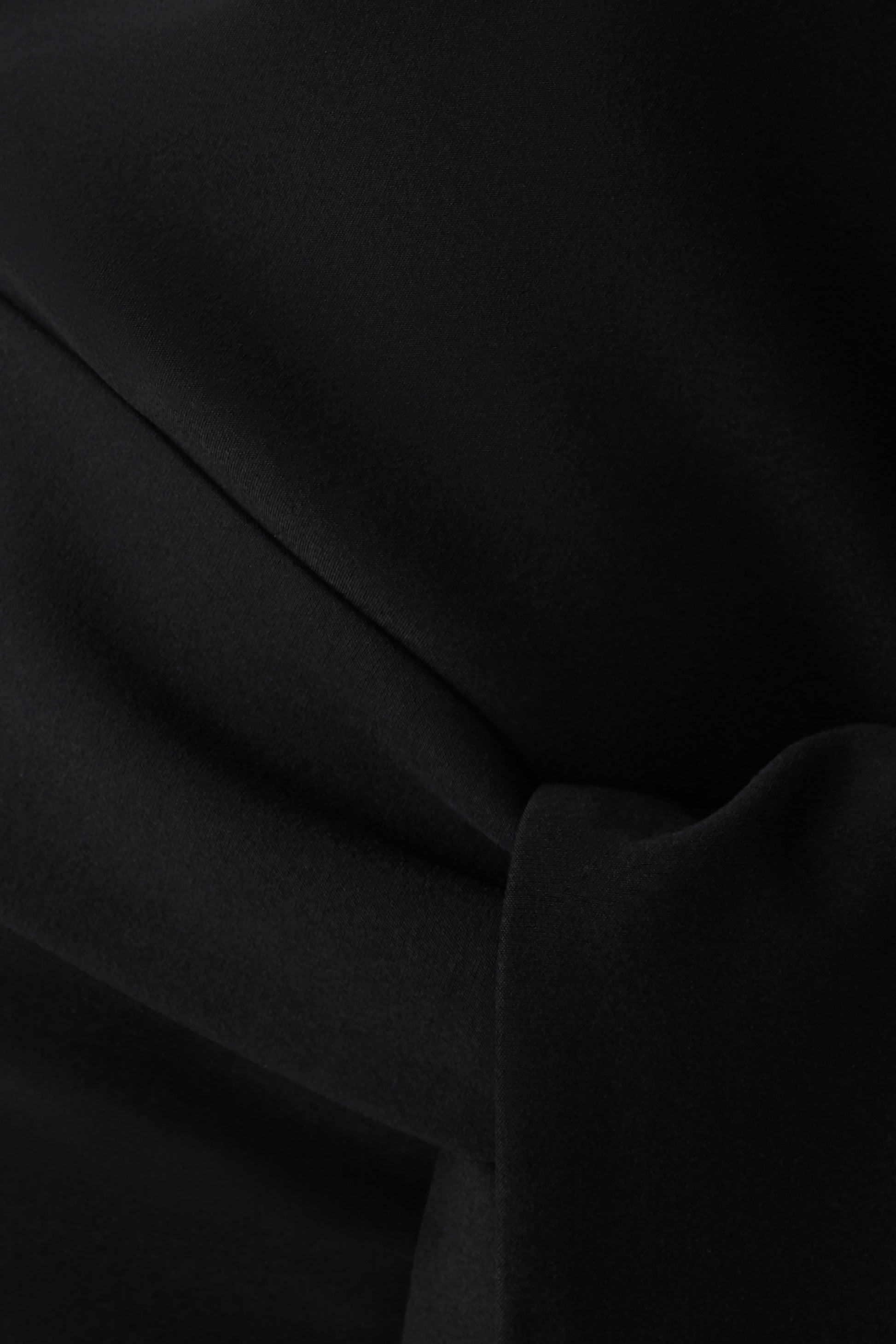 Runa Off Shoulder Mini Dress With Waist Tie - Black #8
