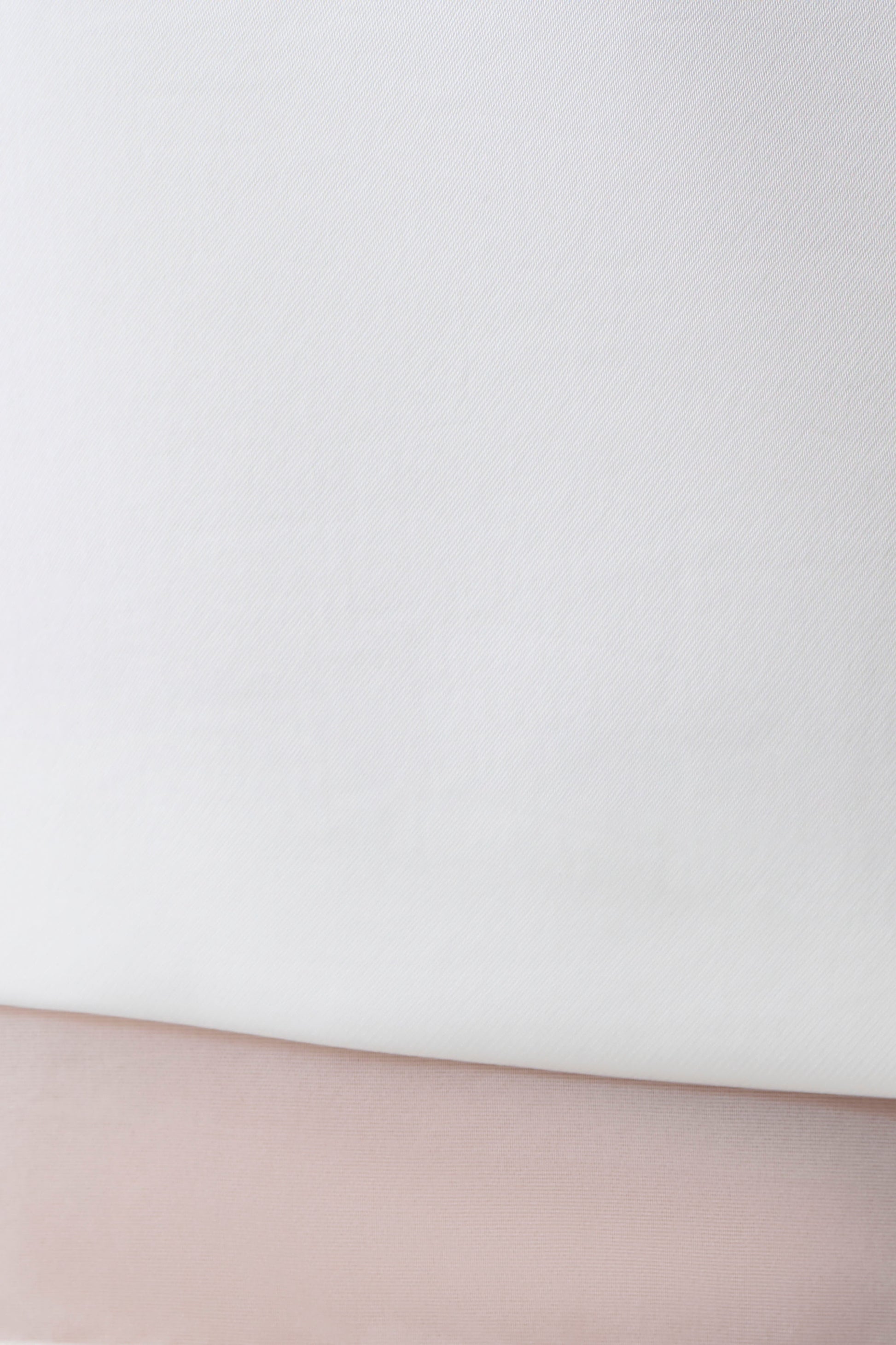 Frankie Satin Mini Skirt - White #6