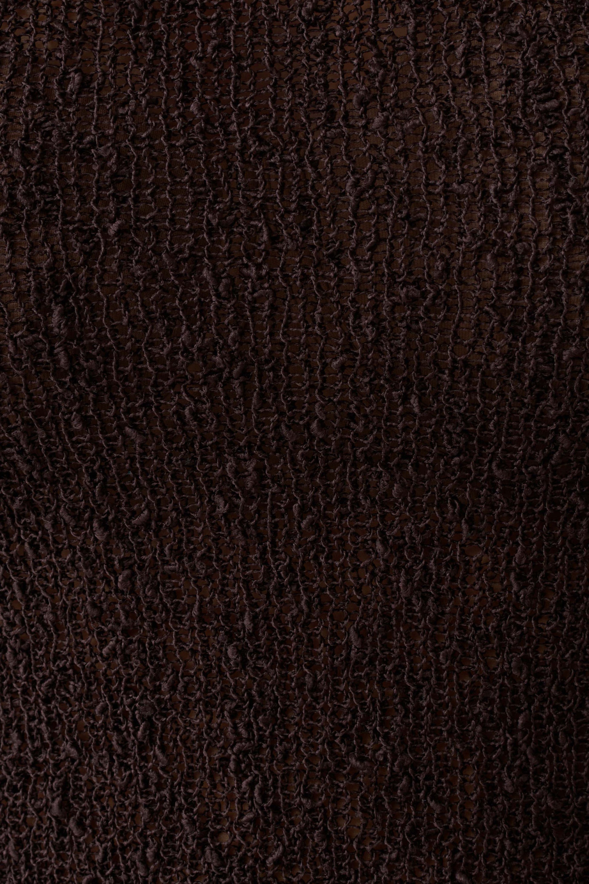 Mattais Boucle Knit Top - Dark Chocolate #9