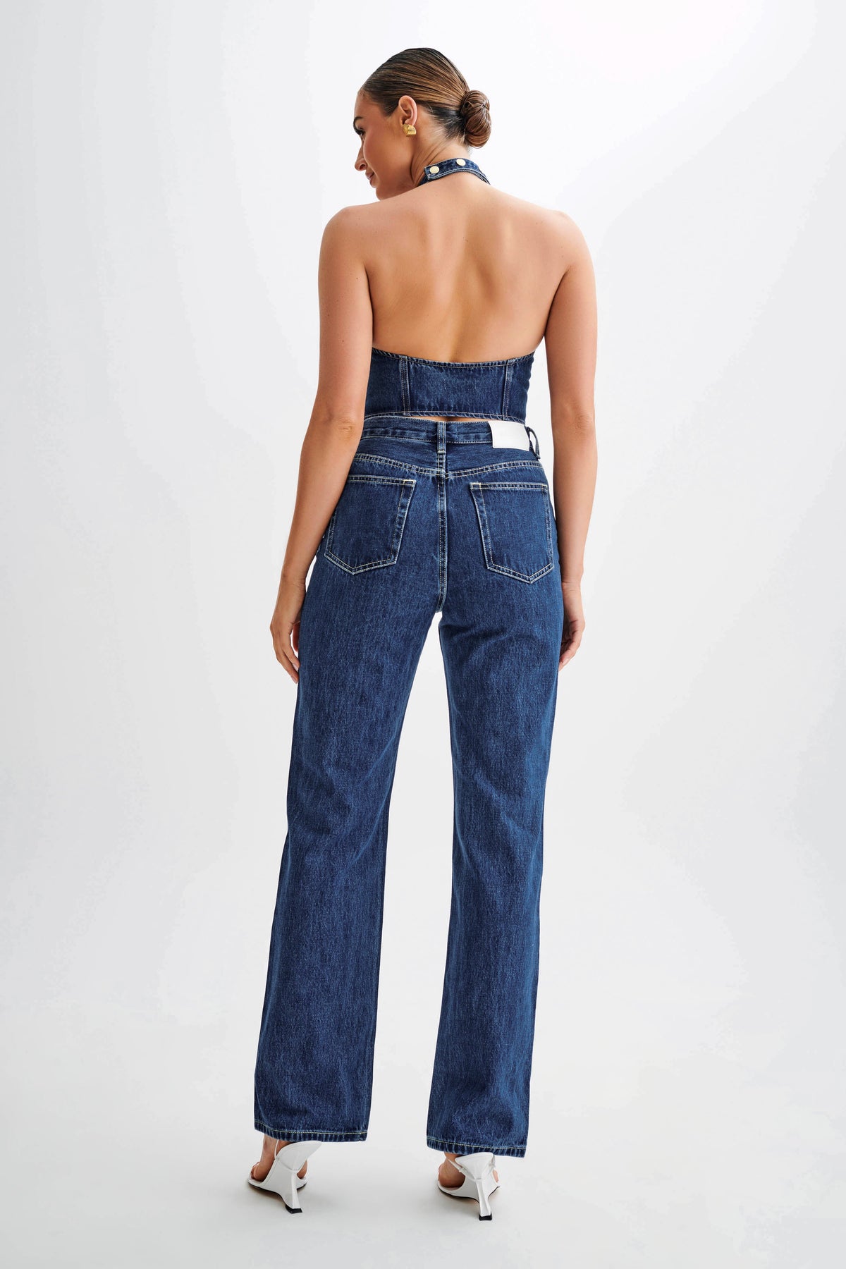 Kieryn Denim Vest - Dark Blue #6