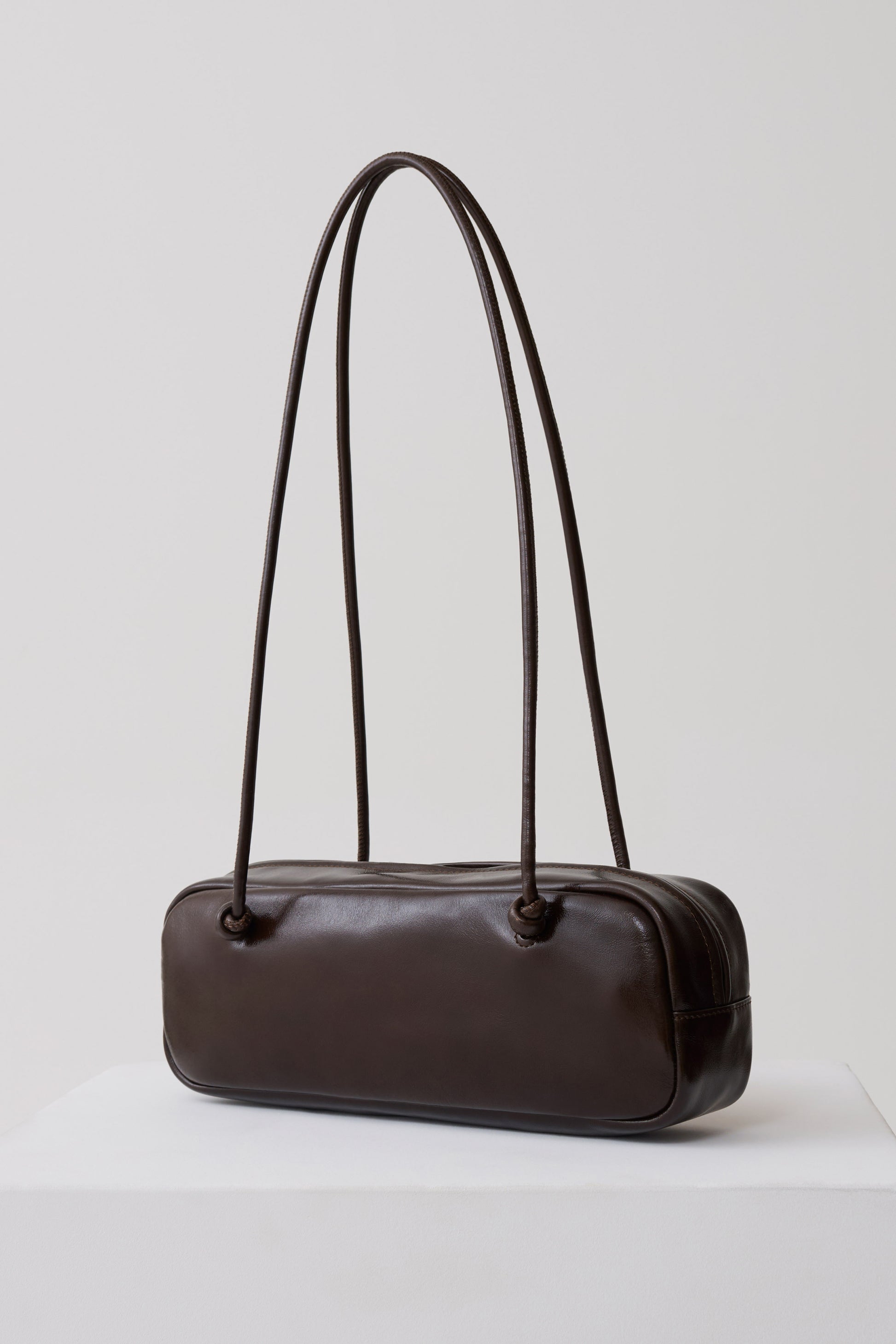 Mia Barrel Bag - Chocolate