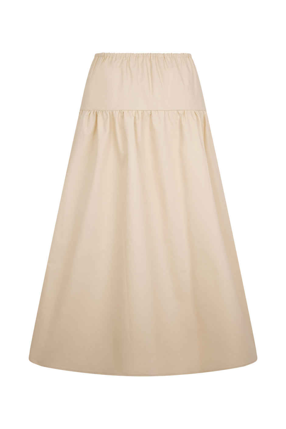 Amirah Strapless Bubble Crop Top Nude & MESHKI