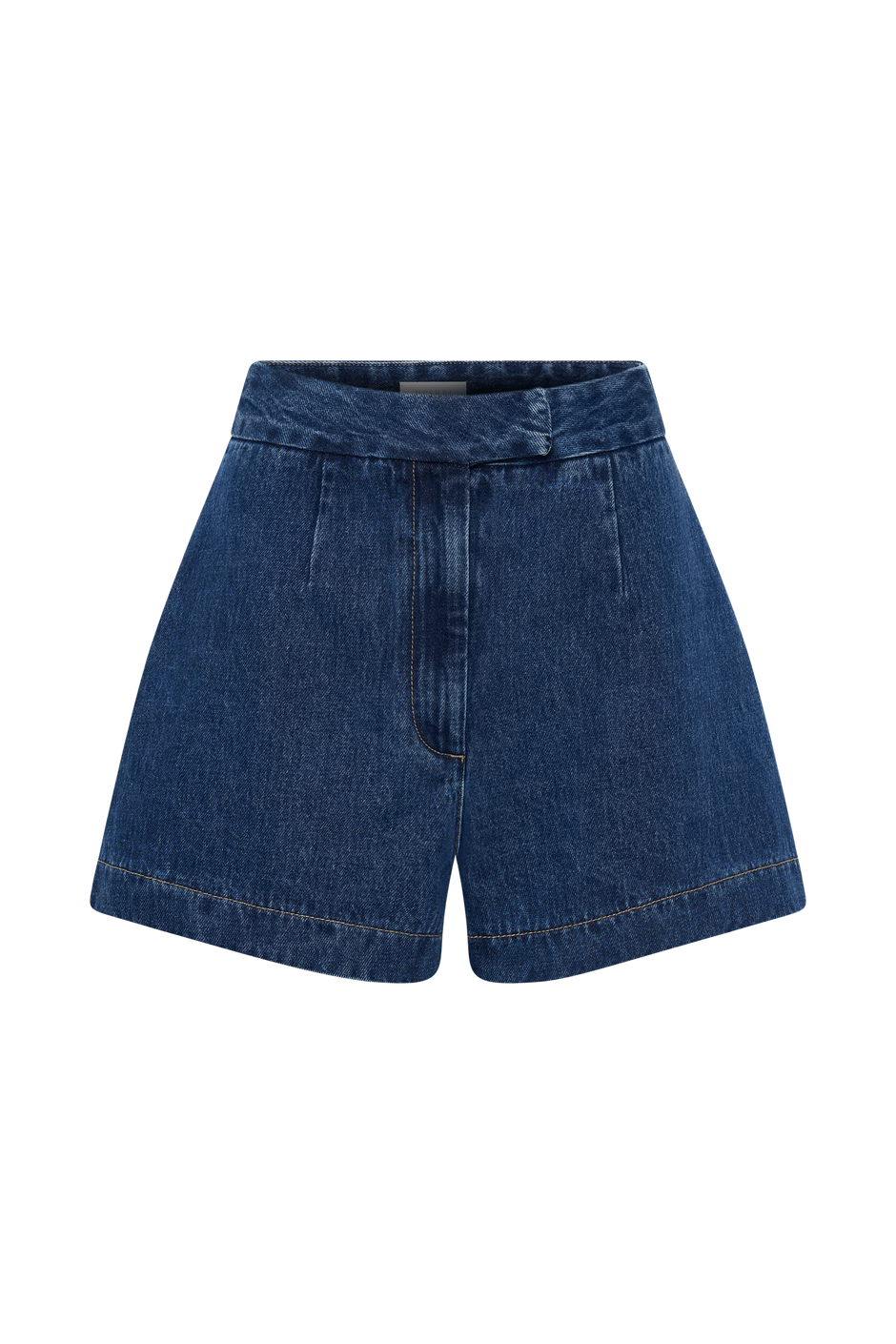 Abel Denim Button Up Seams Pocket Vest Top main image 1