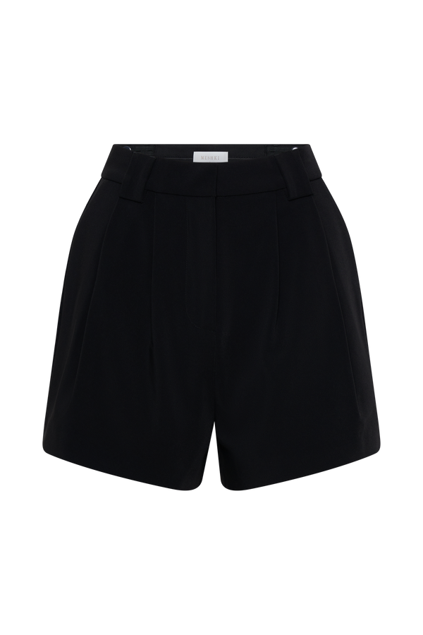 Sigourney Suiting Shorts - Black
