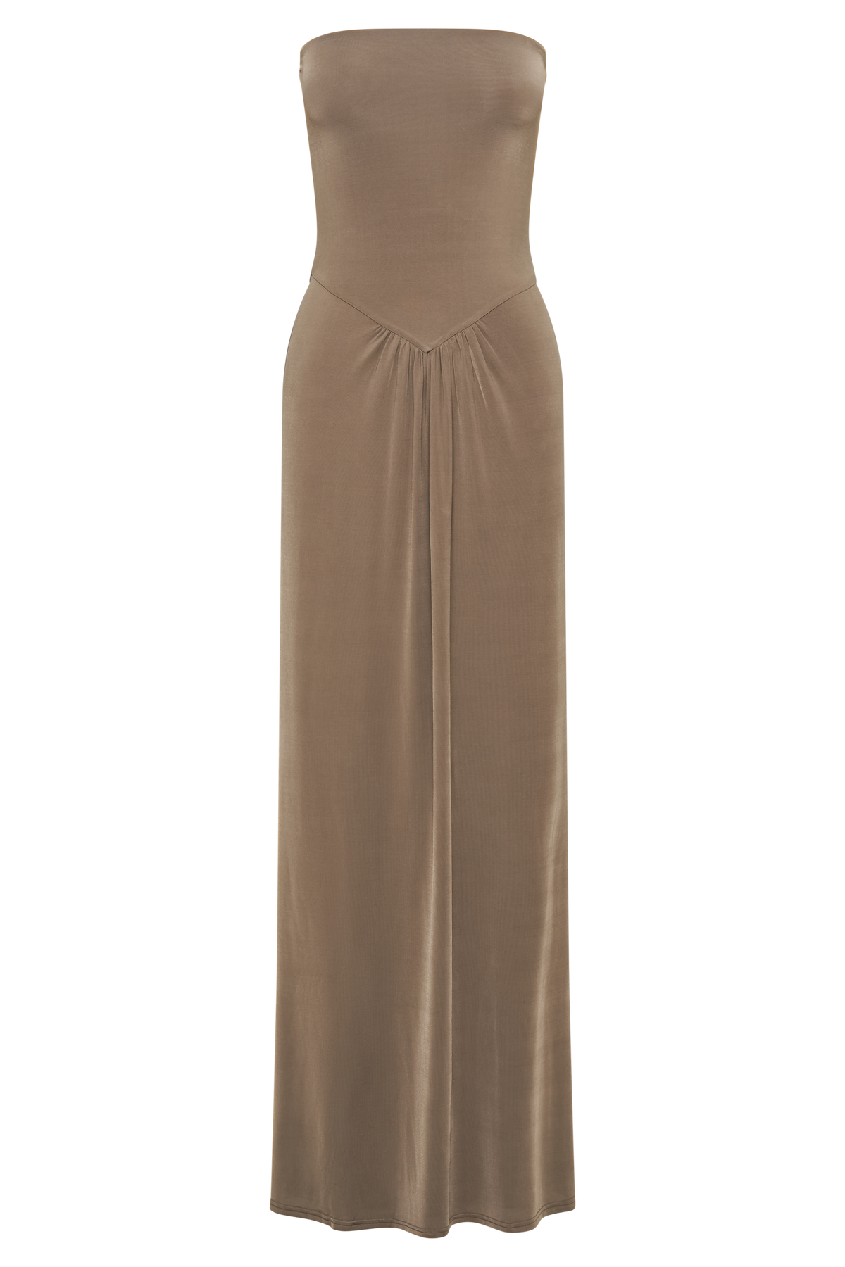 Ruby Strapless Slinky Maxi Dress - Coco #6