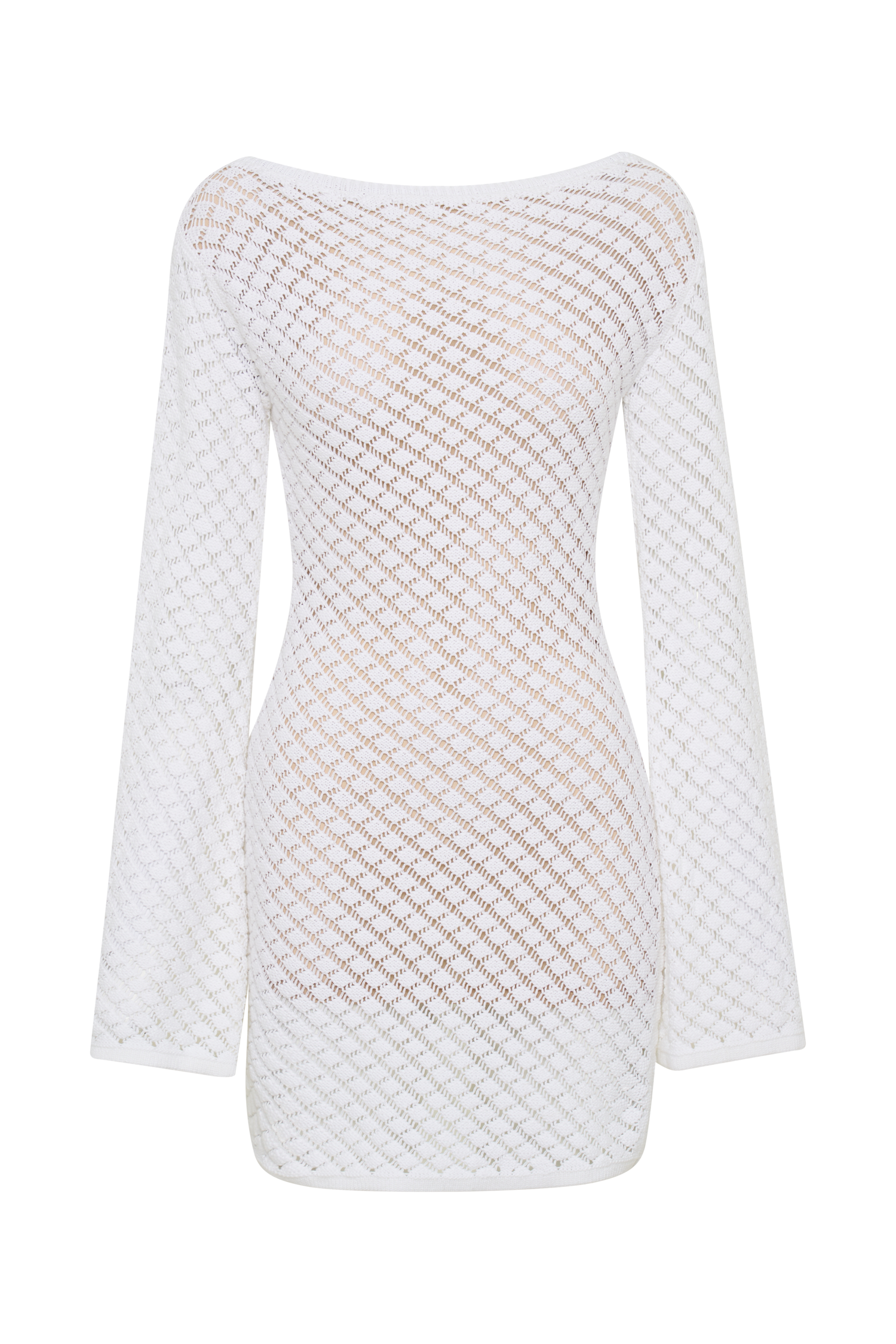 Galilea Knit Mini Dress - Ivory #11