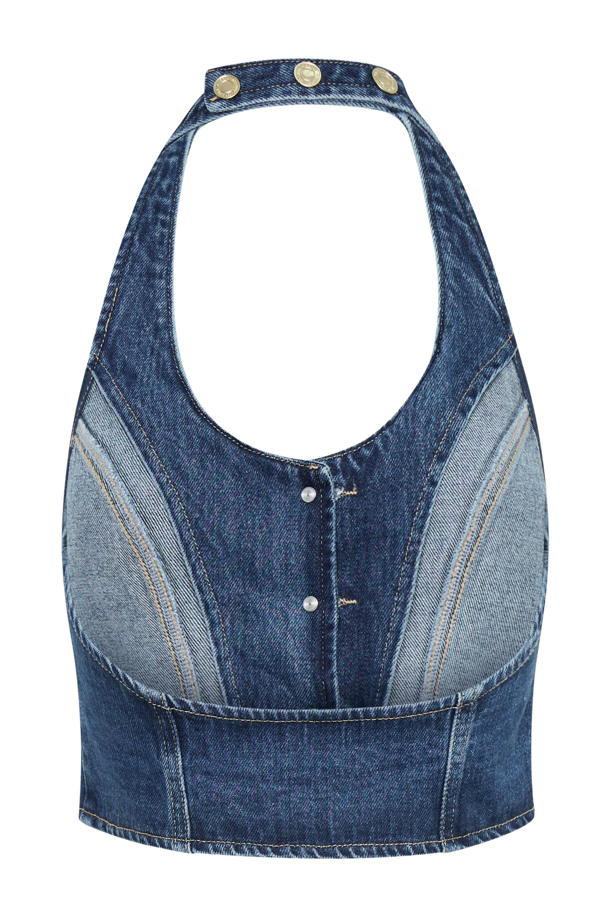 Kieryn Denim Vest - Dark Blue #9