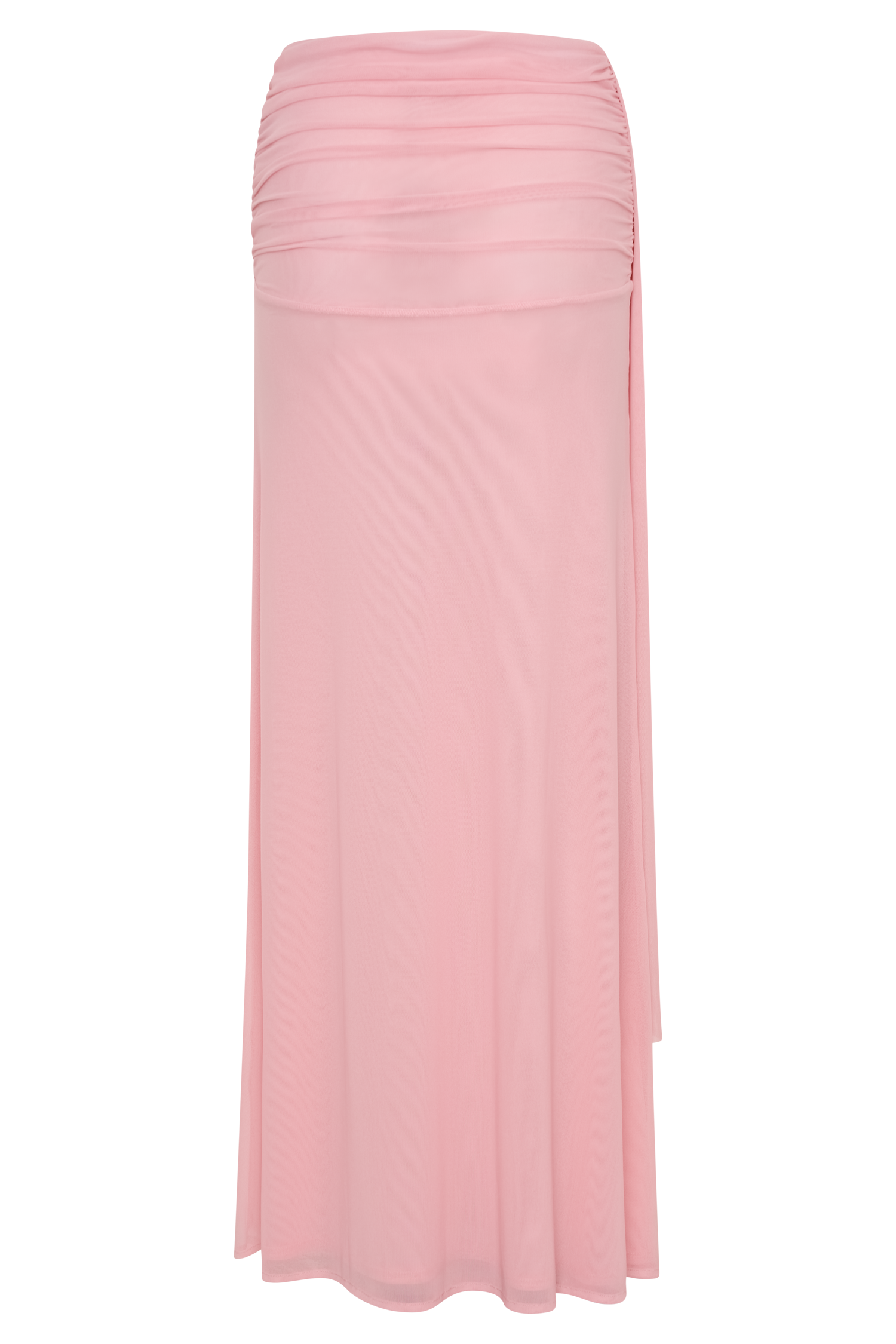 Arna Mesh Maxi Skirt Candy Pink MESHKI