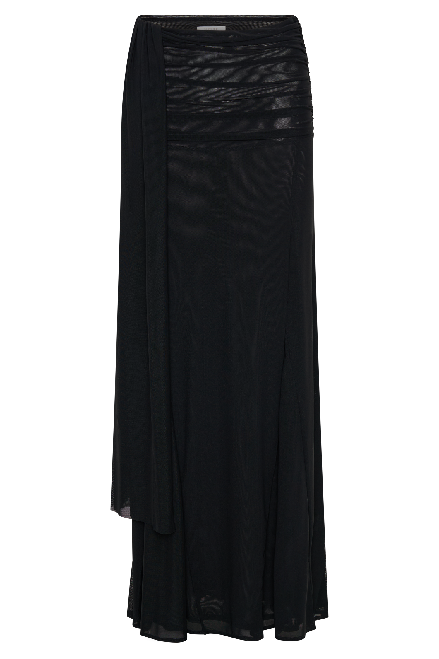 Arna Mesh Maxi Skirt Black MESHKI
