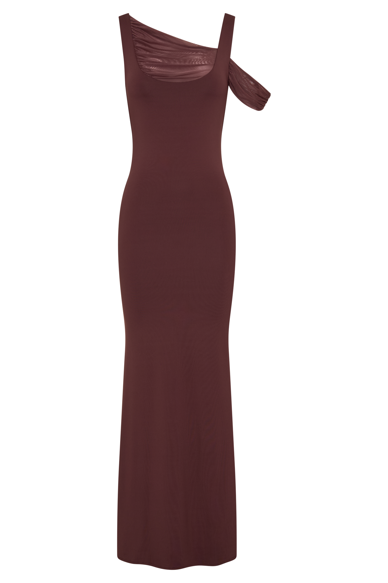 chinese dress ladies Janette Embroidered Sequin Off-Shoulder Maxi Dress – Gina Bacconi main image 1