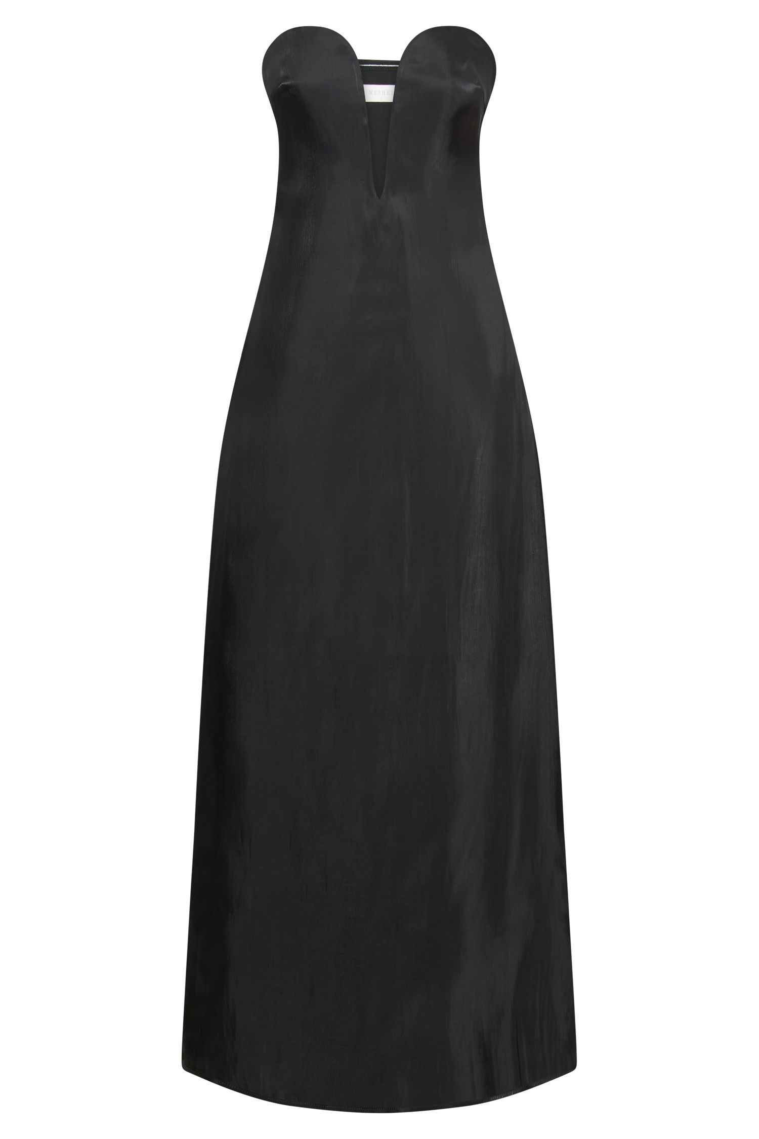 MESHKI Sydney Mini Satin Dress - Powder Blue