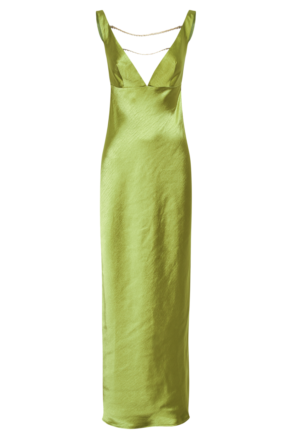 Carmelita Open Back Pearl Maxi Dress - Parakeet Green
