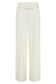 Tenley Wide Leg Suiting Pants - Ivory