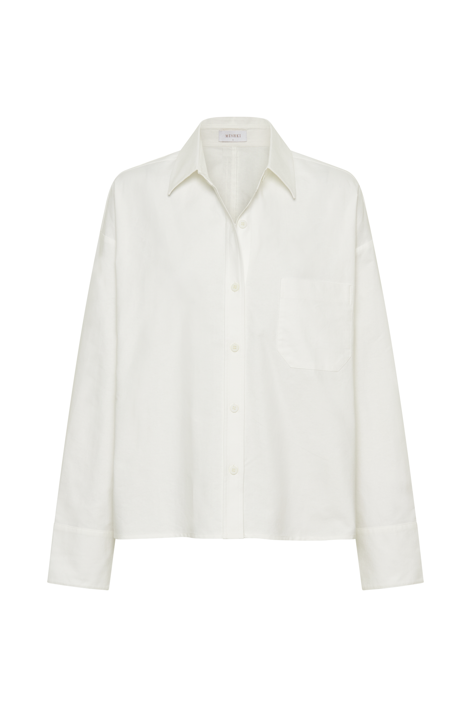 Allyson Oversized Shirt - White #6