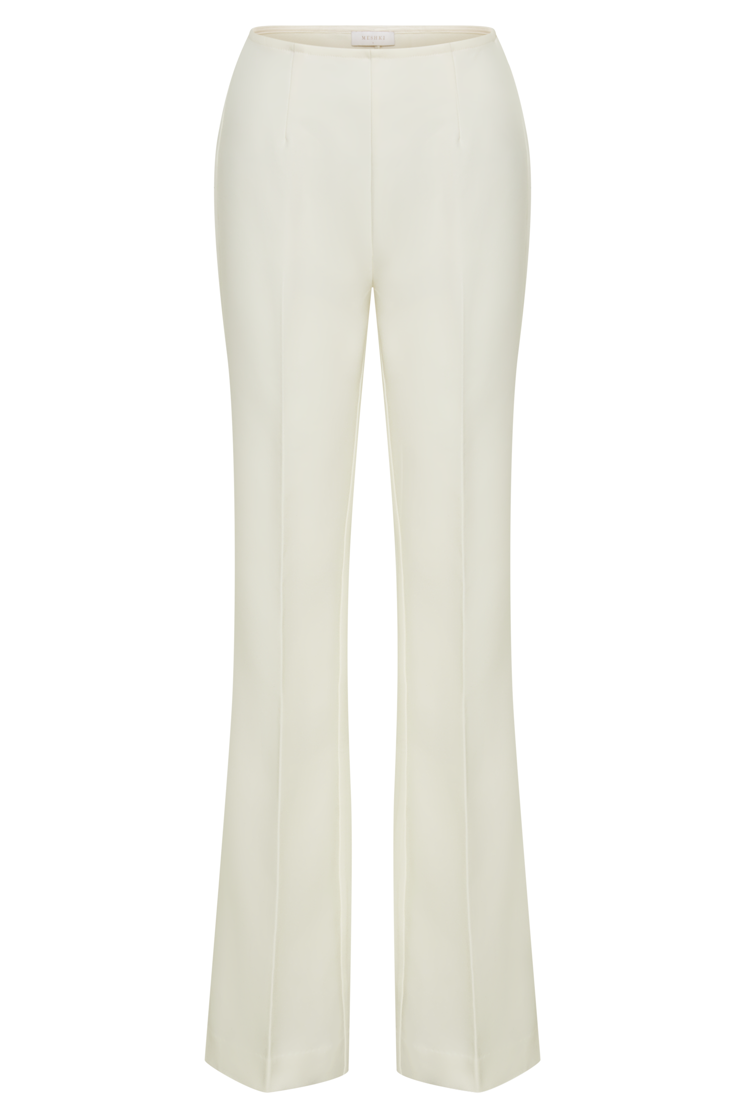 Loretta Fit & Flare Tailored Pant - Ivory #7